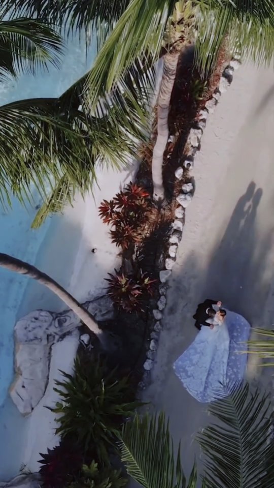 "Weddings don't get crazier than this..."