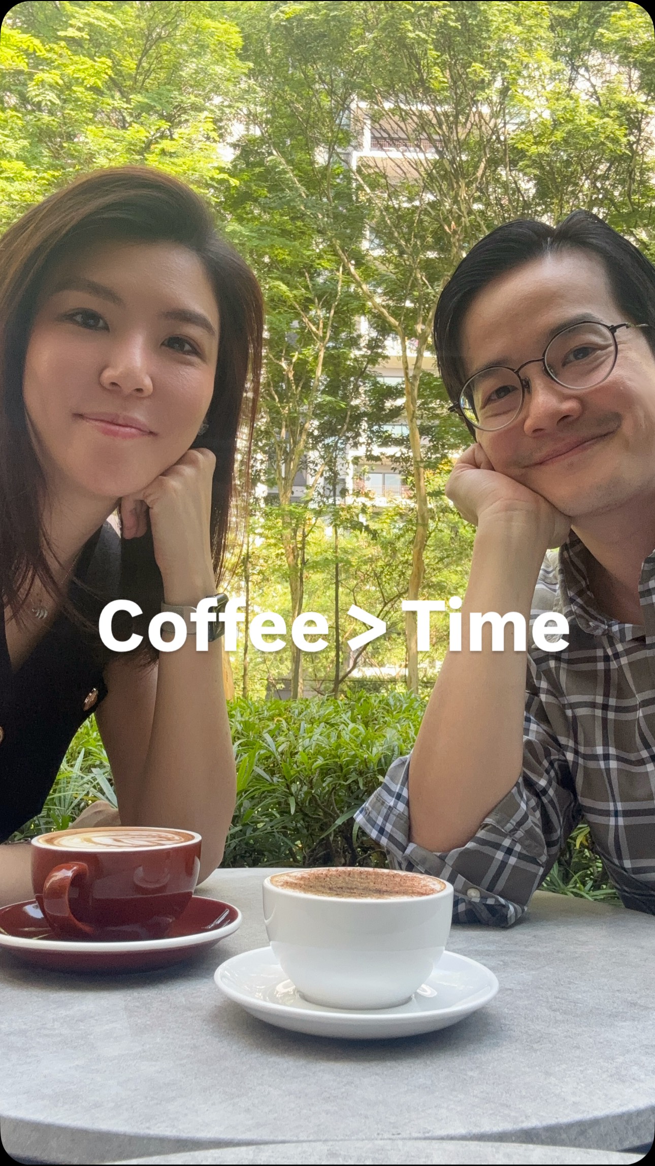 Not something we get to do often, but every quick catch-up feels worth it #derm #aesthetic