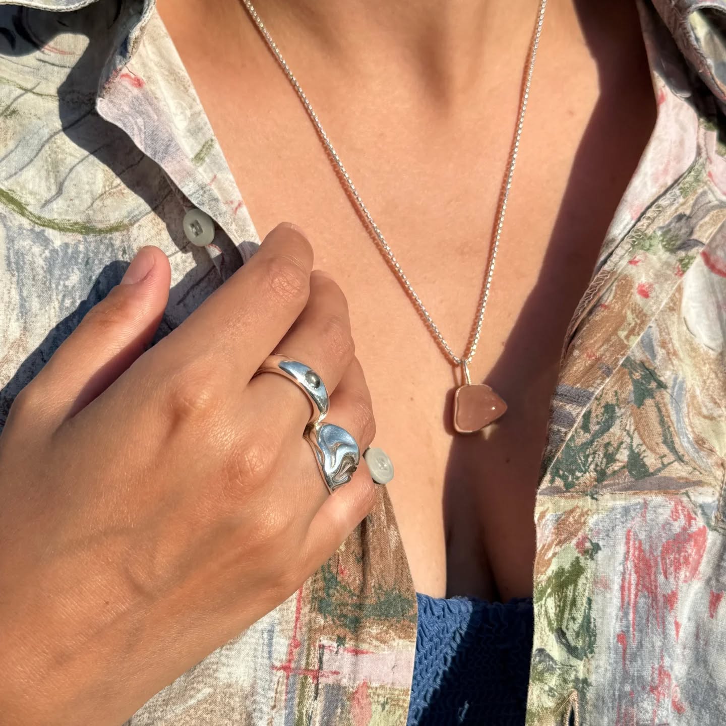 Vacation time ☀️
#jewelry#silverjewelry#rings#necklace#bracelets#earrings#silverart#metaltexture#jewelrydesign#mikarojewelry