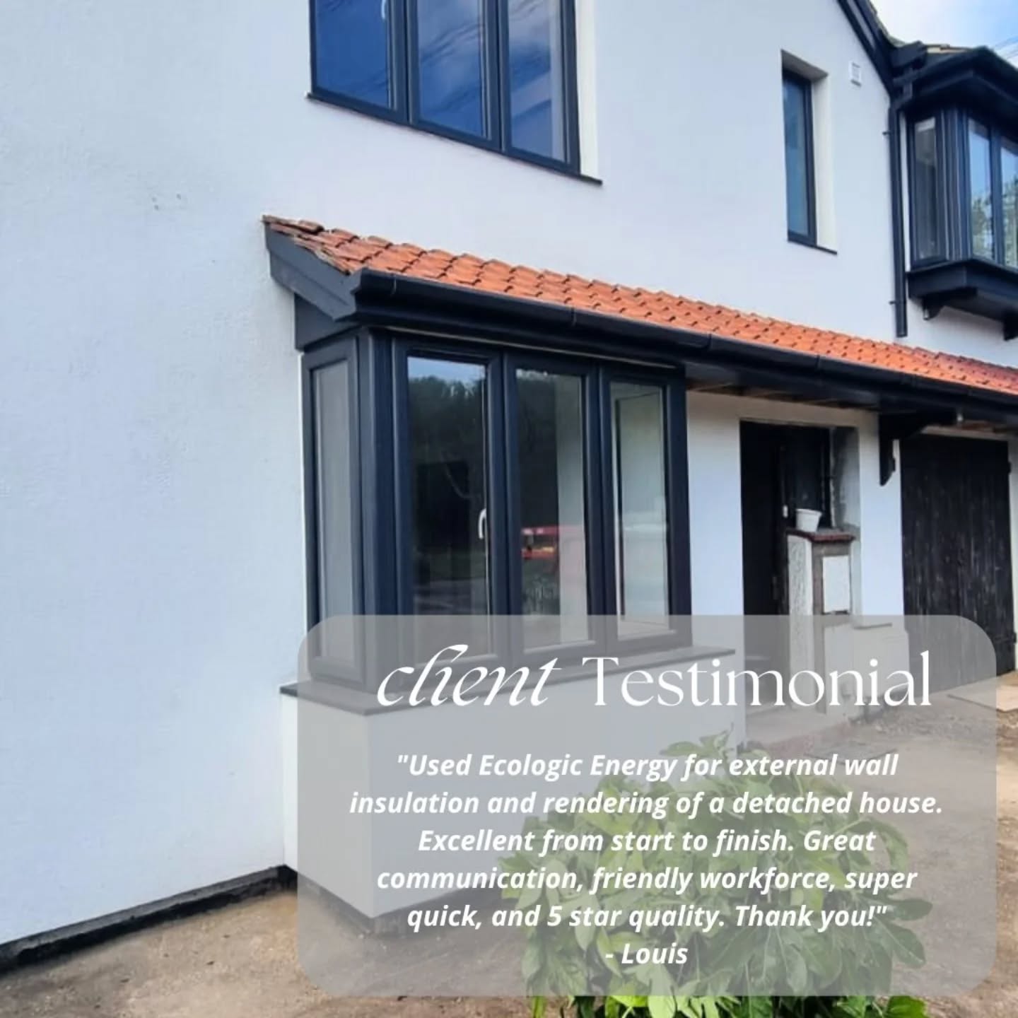This review made our day! ♥️
We're so glad you're loving your new external wall insulation.
This is one of our favorite upgrades because it doesn't just make your home look great—it also provides some serious benefits:
💷 Lower heating bills
🌡️ A warmer home in the winter
♻️ Improved energy efficiency
Thanks again for trusting us with your home!
#LoftInsulation #wallinsulation #cavitywalls #CavityWallInsulation #loft #ewi #ExternalWallInsulation #underfloorinsulation #energy #savingmoney #reduceheatingbills #winteready #savemoney