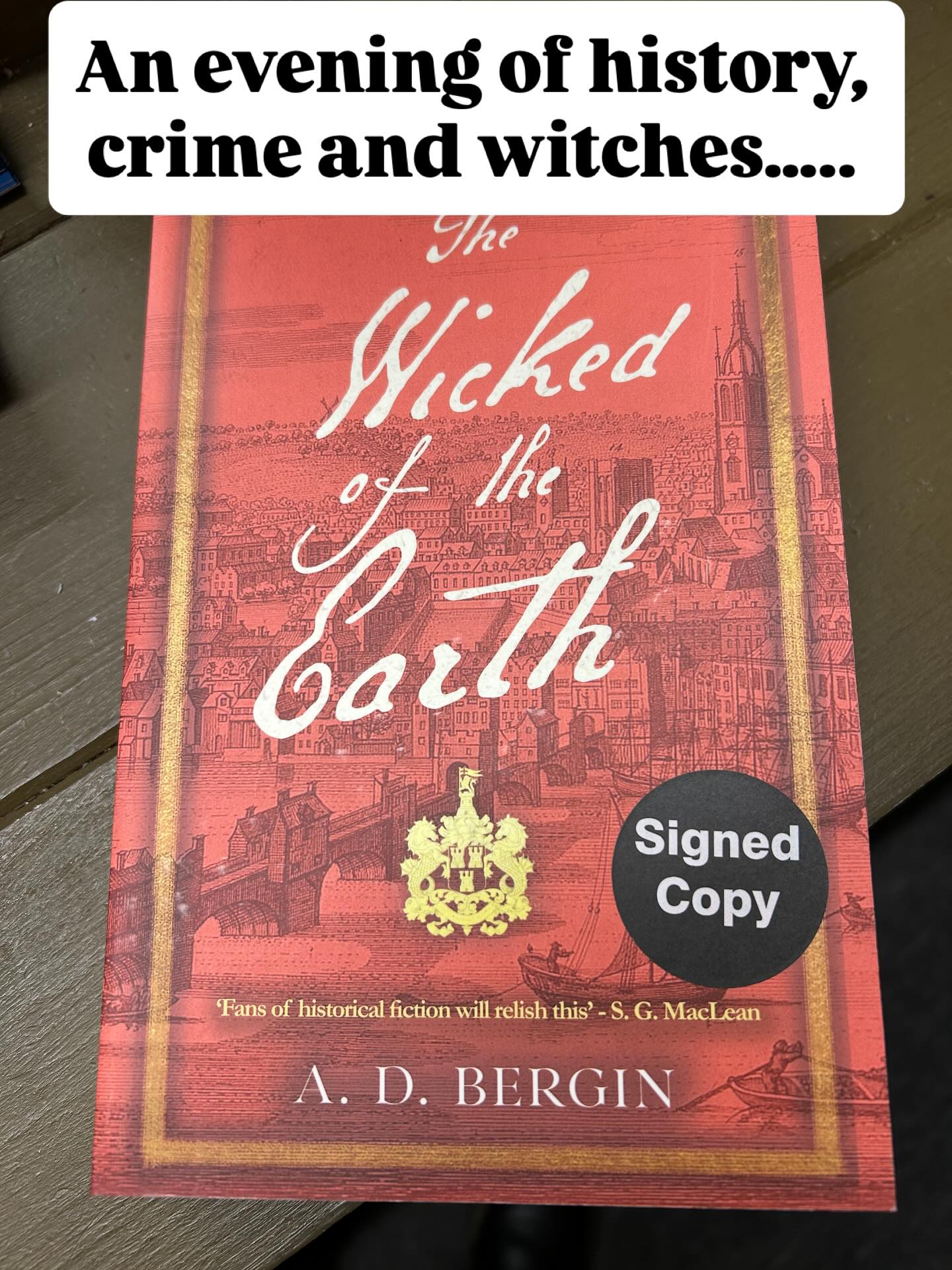 On September 11th at 6.30pm we will be joined by Andrew Bergin who will be discussing his novel ‘The Wicked Earth’.
October, 1650, traumatised Parliamentarian spy James Archer returns north seeking his sister Meg, missing in the aftermath of Newcastle’s recent witch trials.
Aloof, enigmatic Elizabeth Thompson draws him to investigate the ongoing killing of women who had worked to free the accused.
But when Elizabeth herself becomes hunted, the only chance of escape lies in Archer setting himself as bait.
Telling the true story of England’s largest witch trial, and the extraordinary all-female campaign to free the accused, The Wicked of the Earth is perfect for readers of Andrew Taylor, S G MacLean, S J Parris, or C J Sansom.
This event is FREE but please contact the shop to register your attendance. Email info@wordsandwonderbooks.com, call us on 01366 691093 or pop in the shop.
#crimewriter #history #bookevent #norfolkevents #downhammarket #indiebookshoplife