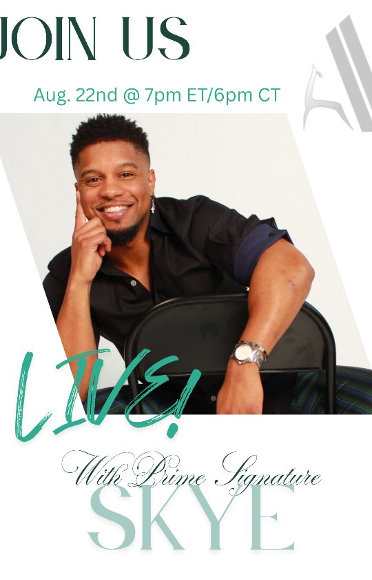 Live with Prime Signature, @theskyedawson