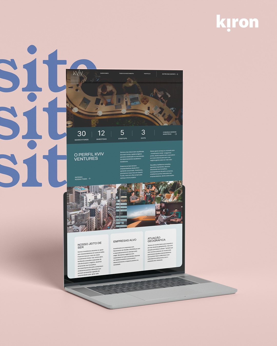 Num cenário onde tantas marcas falam, porém poucas de fato comunicam — a KVIV Ventures chegou com uma visão precisa: investir em ideias com propósito e impacto real.
A missão era clara. E a Kiron transformou essa intenção em presença digital: um site que respira inovação, solidez e movimento.
Layout limpo, identidade forte e uma navegação que valoriza cada detalhe.Tudo pensado para refletir a essência da KVIV desde o primeiro clique.
O resultado está no ar. Mas o impacto vai além da tela.
🌐 kvivventures.com
Mais um projeto que temos orgulho em assinar.
#KvivVentures #CaseKiron #DesignComPropósito #PresençaDigital #InovaçãoEstratégica #AgenciaKiron