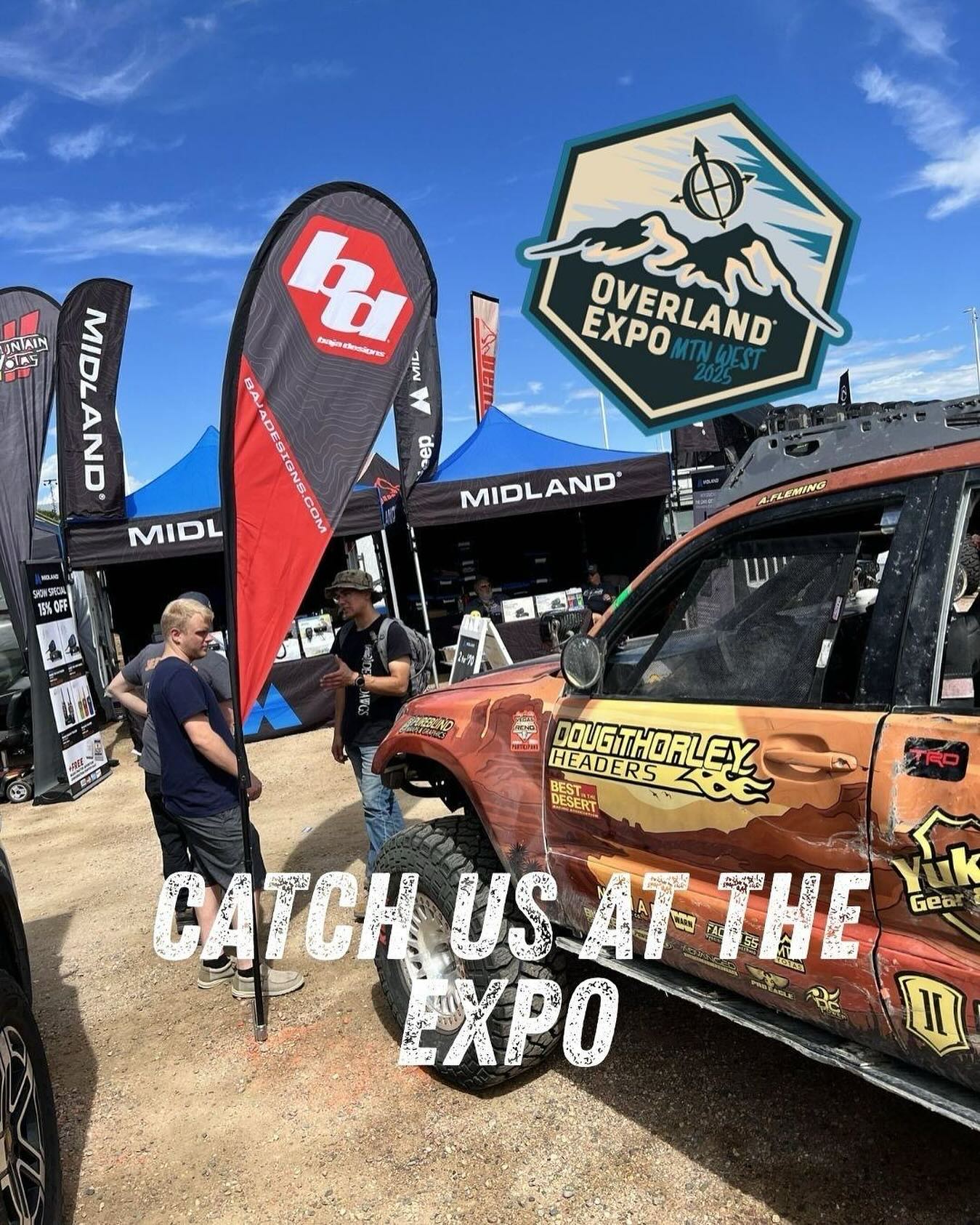 Alright Tribe this weekend we’re headed to Overland Expo Mountain West! We’ll be walking the grounds repping our 5280 Offroad gear; so if you spot us, don’t be shy. Come say hi, talk rigs, and grab some free swag.
This is one of the biggest gatherings of the off-road and overland community, and we can’t wait to connect with folks who share the same grit and love for adventure.
📍 Loveland, CO
📅 August 23–25
Look for the 5280 crew in our gear!
👇 Drop a comment if you’ll be there so we know to link up!
#5280Offroad #OverlandExpo #MountainWest #ColoradoOffroad #GritIsEarned #BornAtElevation @midlandusa @bajadesigns @overlandexpo