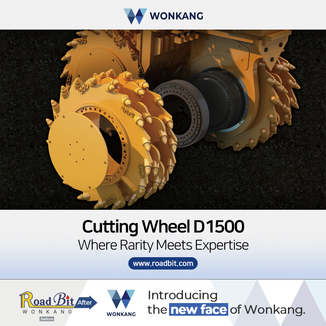 Cutting Wheel D1500
Where Rarity Meets Expertise
www.roadbit.com
#Diaphragmwall #Slurrywall #trenchcutter #BC30 #BC32 #BC35 #BC40 #cutterteeth #gearbox #mudpump #korea #wonkang #roadbit #cuttingwheel #BCF10 #BCF9 #spareparts #Mechanicalseals #Damper #Gearing #Complete #Assembly #roadheader #pick #tunneling #1500mm #bearing
