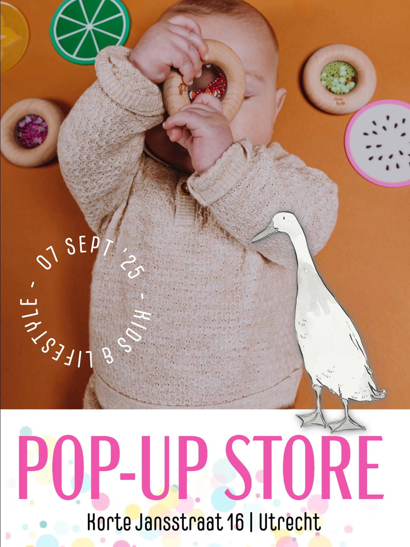 ✨ Save the Date ✨
Op 7 september vind je ons bij de Studio IKKE Pop-Up Store aan de Korte Jansstraat in Utrecht. 🎉
Handgemaakte items, zachte knuffels en cadeaus die je nergens anders vindt – kom gezellig langs en laat je verrassen! 💛
Onze pop-up is een plek vol creativiteit en inspiratie, waar je kunt ontdekken, shoppen én ontmoeten. Voor klein én groot, altijd met liefde gemaakt.
Extra leuk: er is ook een bar waar je zelf bijtaccessoires en speenkoorden kunt samenstellen – met o.a. siliconen kralen, letterkralen en houten bijtaccessoires. ✨
Mis het niet – we zien je graag in Utrecht!
#studioikke #popupstore #utrecht #kortejansstraat #utrechtcity #handgemaakt #kidslifestyle #kraamcadeau #030 #utrechtshoppen #popuputrecht #studiostyle #lulu #instalike #instagood #duurzaamspeelgoed #kinderkleding #knuffels #speelgoed #houtenspeelgoed #baby #kids
