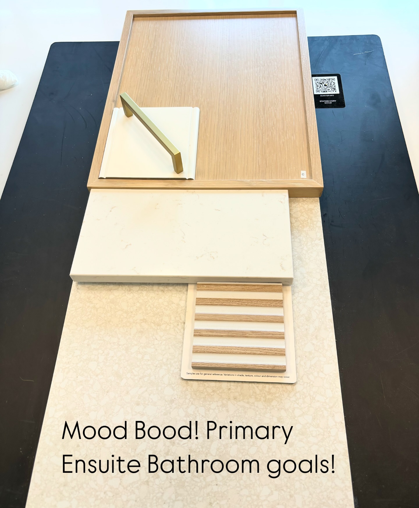 Sneak Peek: Primary Ensuite Design Mood Board!
We’re excited to share a glimpse into the inspiration behind an upcoming primary ensuite renovation. This mood board sets the tone for a space that blends relaxation, functionality, and timeless style.
This mood board features:
Hanstone Quartz: Whistler Gold
MZ Tile & Stone: Bari White 24”x48”
Cuisine Ideale: Pearl White
MKB Hardware: California Collection: Napier
Flooring: Station Ivory Porcelain Tile
Stay tuned as we bring this vision to life - transforming concepts on paper into a stunning retreat within the home.
#homerenovations #homerenovation #bathroomrenovation #moodboards #interiordesign #interiordesigners #cabinethardware