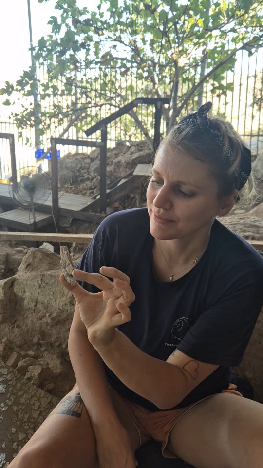 A regular day using @paleotools.epicexcavation at Tinshemet Cave ππ¦·π¦΄
.
.
.
.
#archaeology #prehistory #excavation #lithics #paleolithic #humanevolution