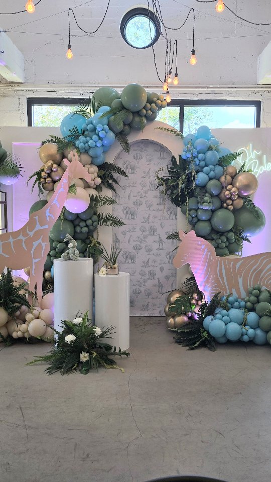 It was such a joy to create another magical moment for our sweet client. This time celebrating the arrival of her little one! We brought the "wild vibes" to life with a chic safari theme, full of earthy tones, luxe details, and a whole lot of love.
Thank you for trusting us with your milestones 🖤🖤
#babyshower #safaritheme #celebration #love #babyontheway #custommade #wildonetheme #itsaboy #showeringbabytj