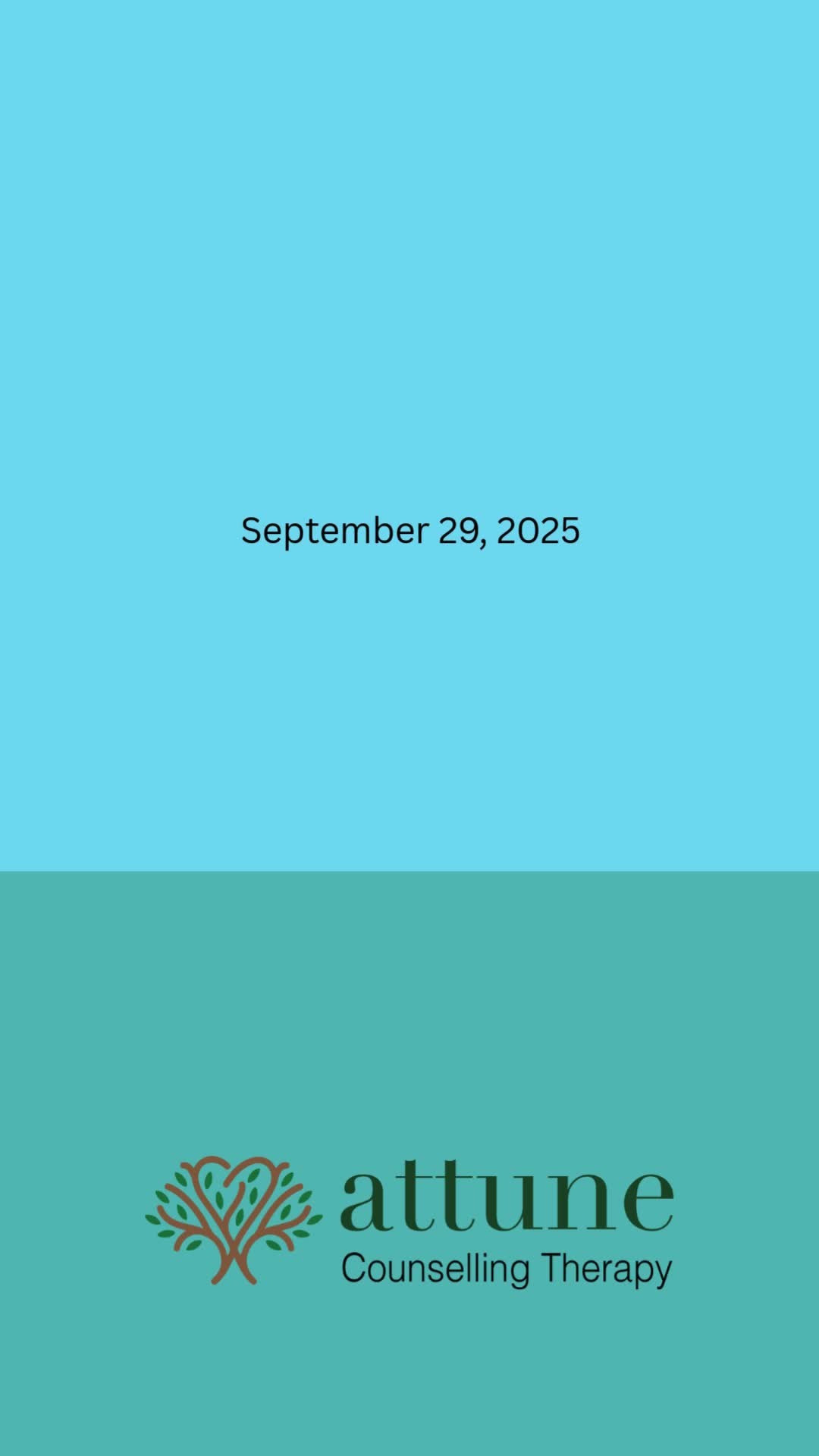 Attune Counselling Therapy is moving to a new office! Beginning September 29, 2025, appointments will be held at 260 Wyse Road, Suite 305, Dartmouth, NS.
Same caring, creative counselling therapy—different location. Tyler and Eric look forward to seeing you there.
More information on our website. Link in bio.