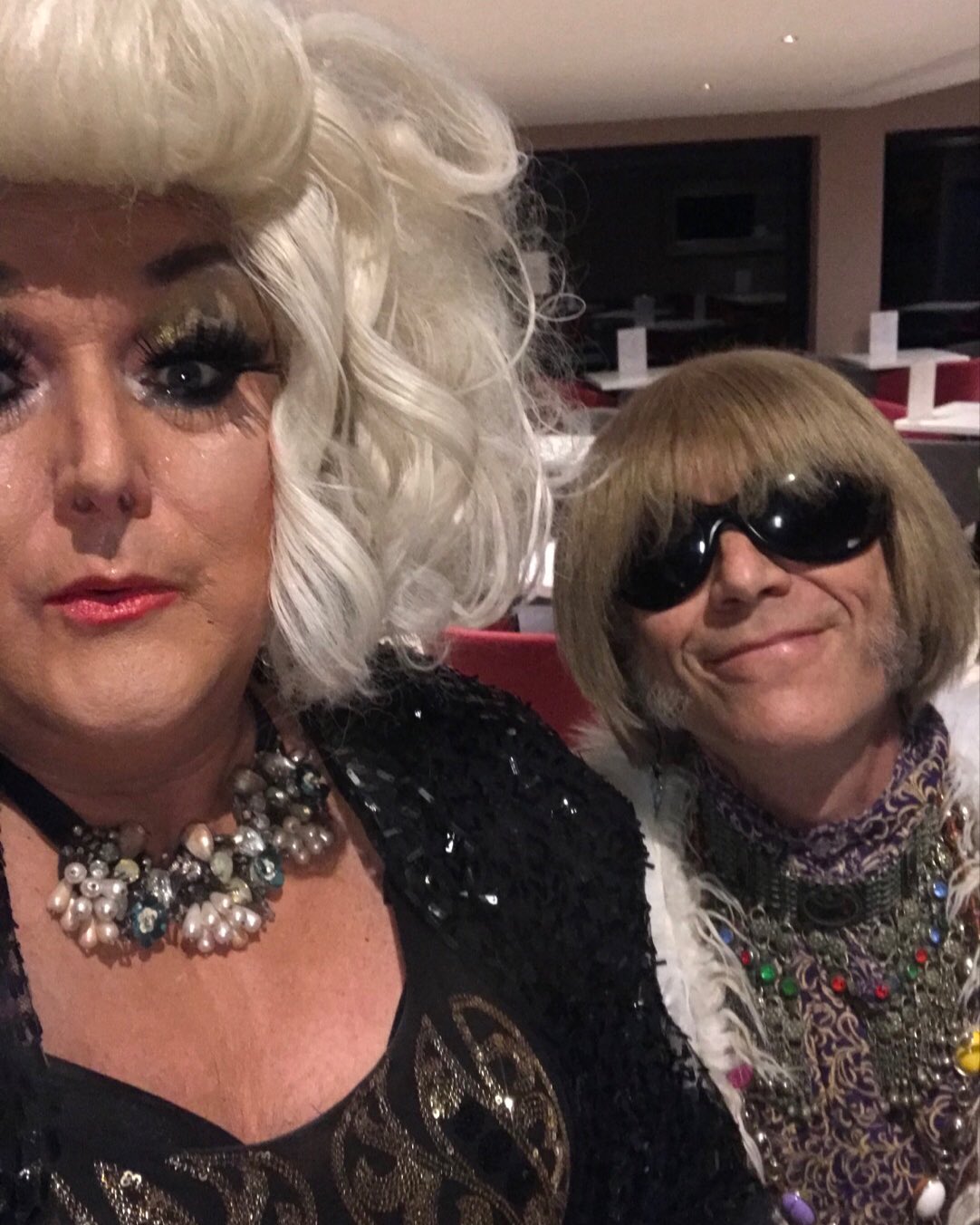 Super rock points if you can guess who I’m working with tonight….