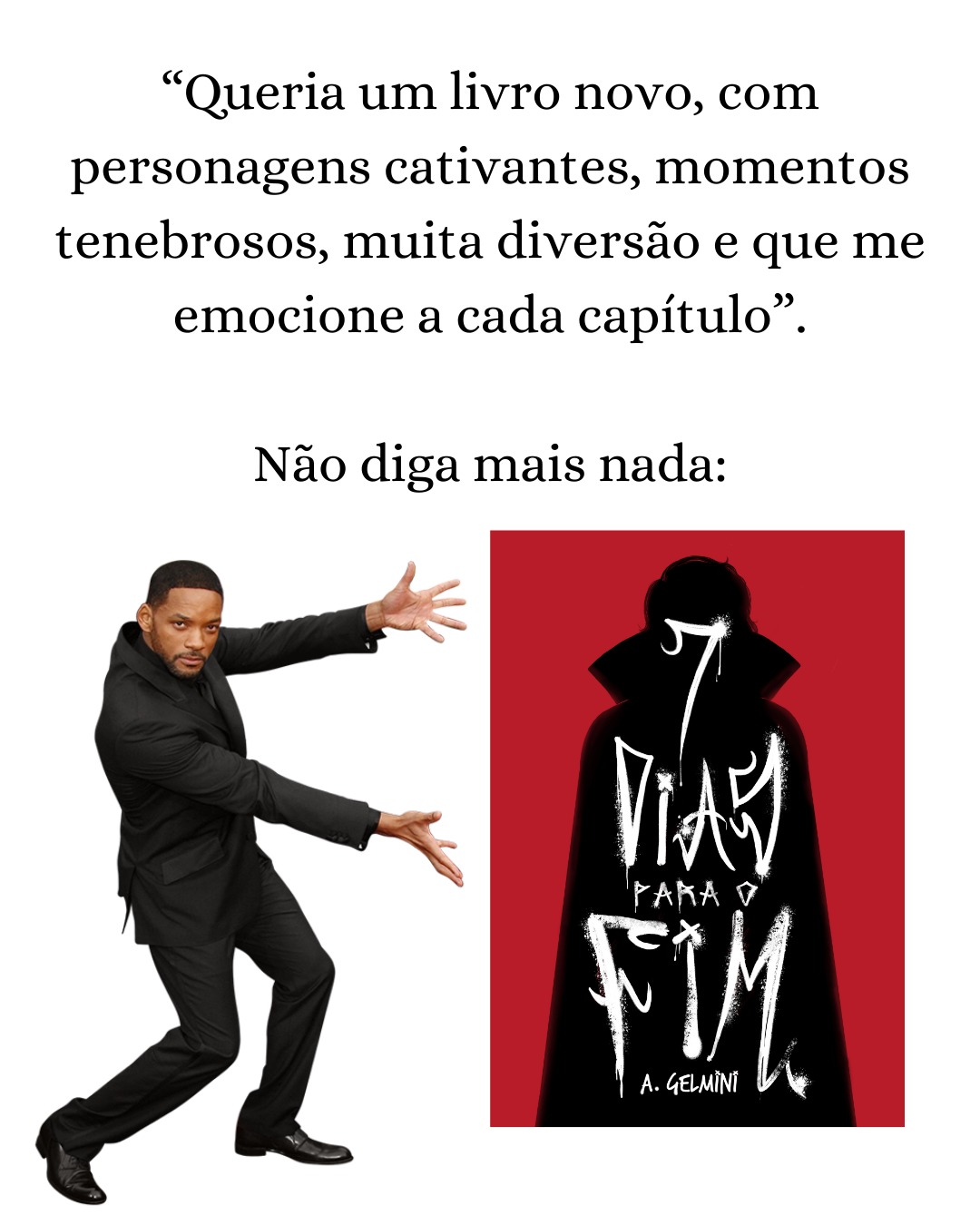 Essa é a propaganda de hoje.
Não é o meu melhor, mas é a propaganda de hoje.
#livro #book #bookstagram #instabook #literatura #vampiro #vamp #vampiros #booktok