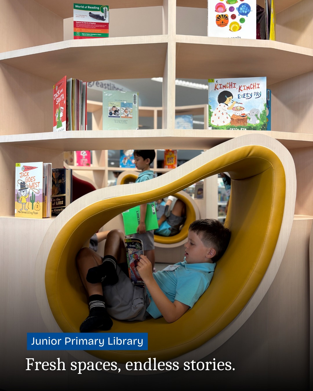 Fresh space, fresh energy 🌿📖 Loving how our students are making the library their own!
#readingforpleasure #uwcsealibraries #uwcsea #uwcseaeast #libraryeast #eastlibpri