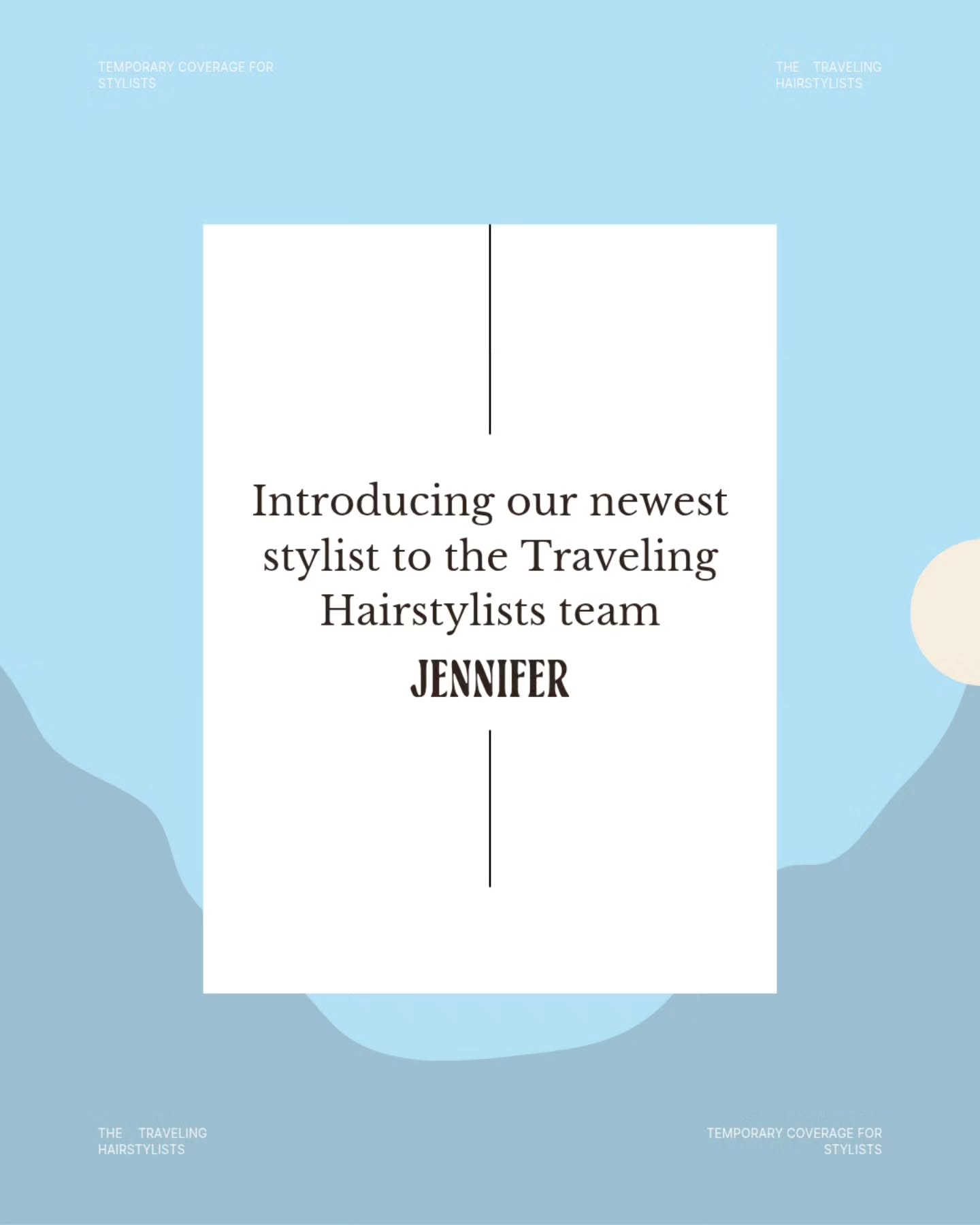 We are so excited to introduce Jennifer to the Traveling Hair Stylists team💇♀️🌎
Jennifer has over 15 years of experience in the industry and is based out of South Carolina. She is a well-rounded stylist who excels with lived in color, short and long hair cutting, styling, and seamless extensions.
She has one daughter who is officially off to college and another that has 4 paws and a tail!
We are so excited to have Jennifer, and she is looking forward to exploring the country and giving back to the industry for stylists who are going on a leave and need the support.
If you or a fellow stylists you know are currently planning for a leave and are in need of coverage, DM and let's chat!
#travelhairstylist #hairbiz