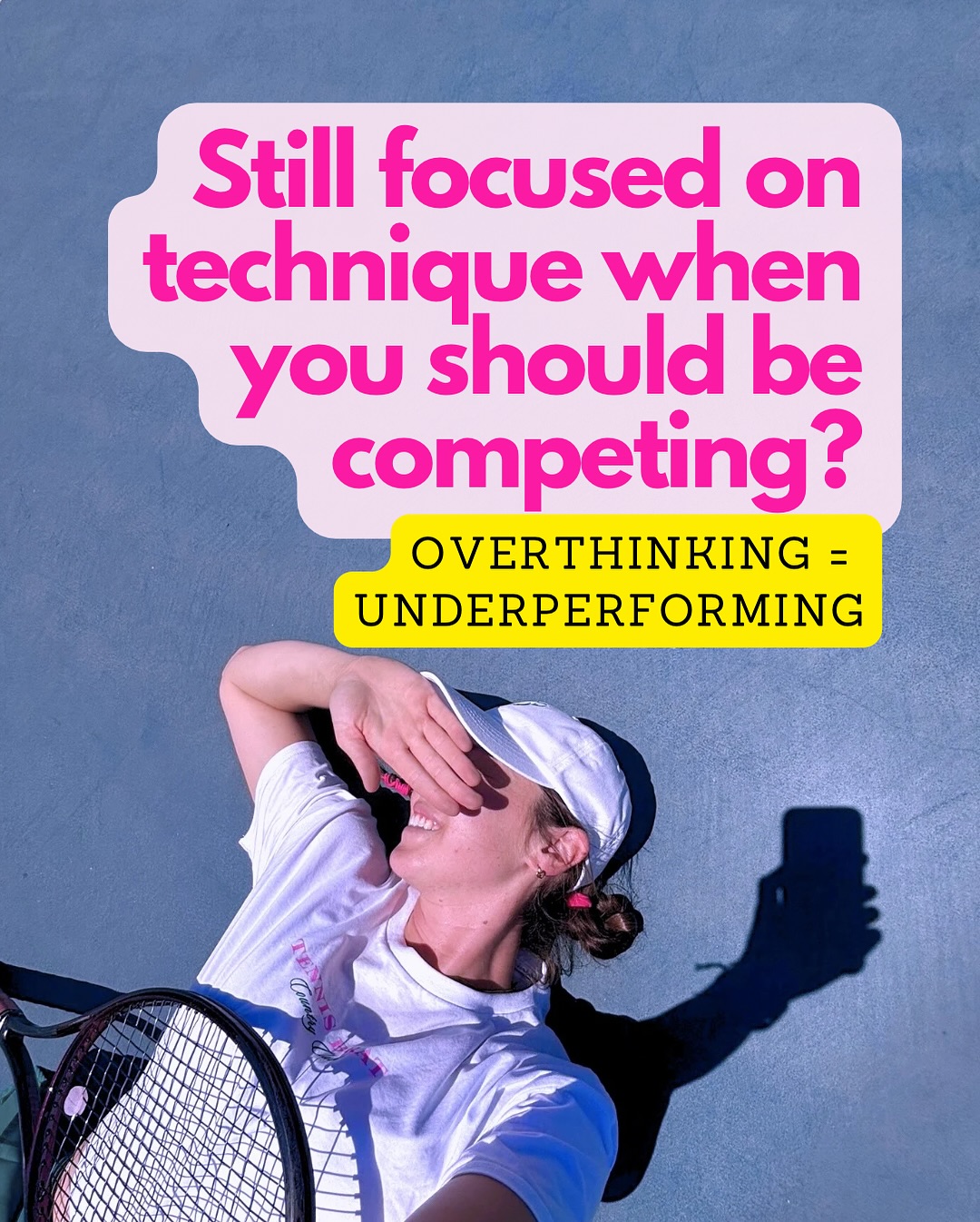 Something I’m DEFINITELY working on. Any other coaches relate? 🙋🏽♀️
#mentaltoughness
#compete
#athletementality
#athletementalhealth
#trustyourtraining
#playtowin
#performancemindset
#mindsetmatters
#mentalperformance
#mentalgame
#confidencecoach
#highperformancehabits
#mentalmastery
#sportspsychology
#tennisgrind
#athletelife
#trainyourmind
#competitivemindset
#growthmindsetcoach
#athleteconfidence
#focusontheprocess
#tennisfocus
#peakperformance
#mentalcoaching
#performunderpressure
#athletementorship
#mindovermatch
#playyourgame
#athletementalstrength
#mentaltraining