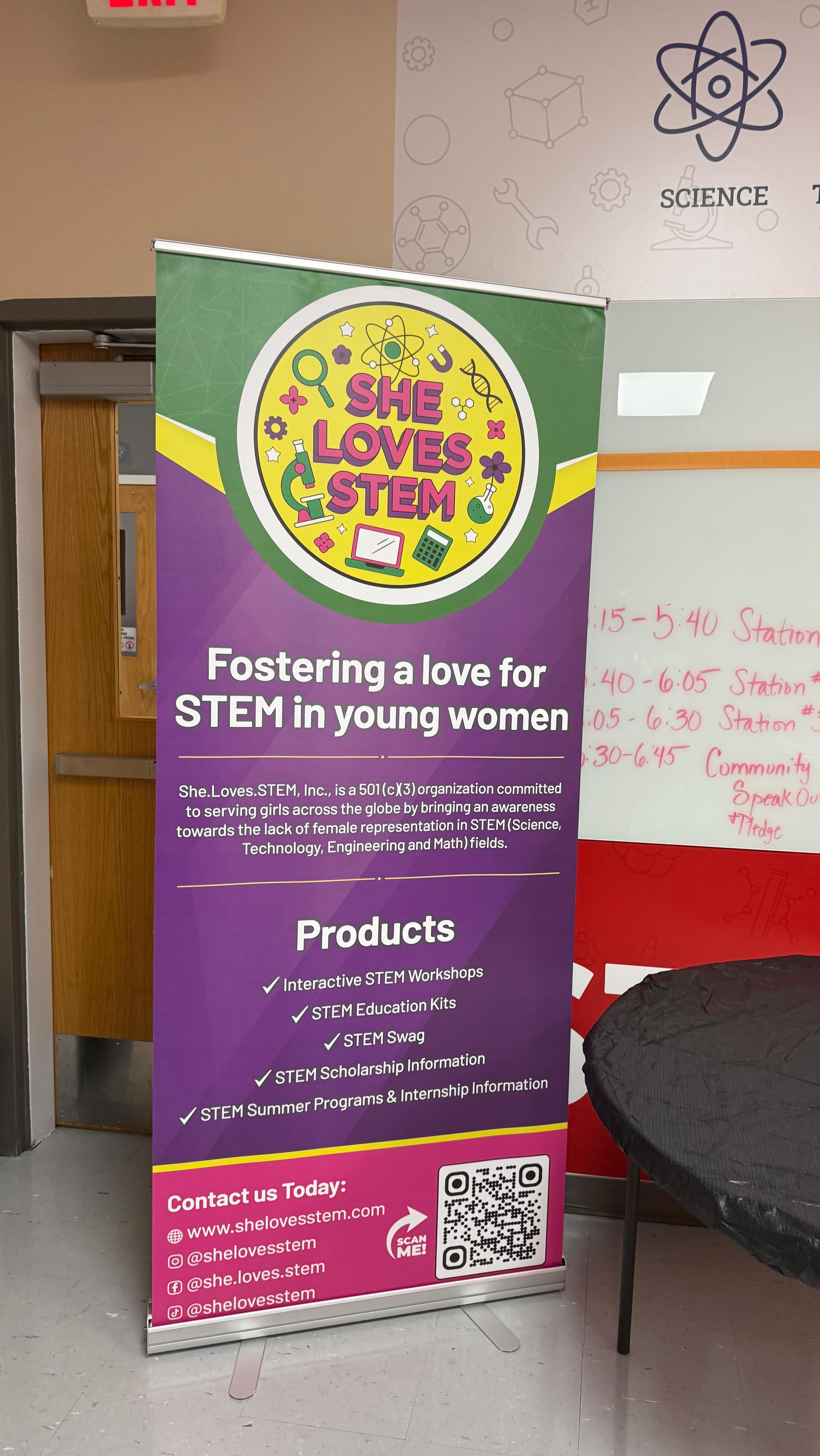 “Kicking off the school year with STEM & Civic Action! 💚💛💜🩷
We had an amazing time hosting mini-STEM challenges at Chavez PCS Civic Action Orientation 2025! Watching students and parents collaborate, problem-solve, and see themselves as innovators was truly inspiring.
Huge thanks to Chavez PCS and their Director of Mission Programming for inviting us to be part of this impactful event.
Here’s to empowering the next generation of change-makers through STEM! 💡🌍
#SHELOVESSTEM #STEMEducation #ChavezPCS #CupStackingChallenge #BridgeBuildingChallenge #BoatBuildingChallenge #CivicAction2025 #GirlsInSTEM #STEMChallenges #EmpowerThroughSTEM #FutureInnovators”