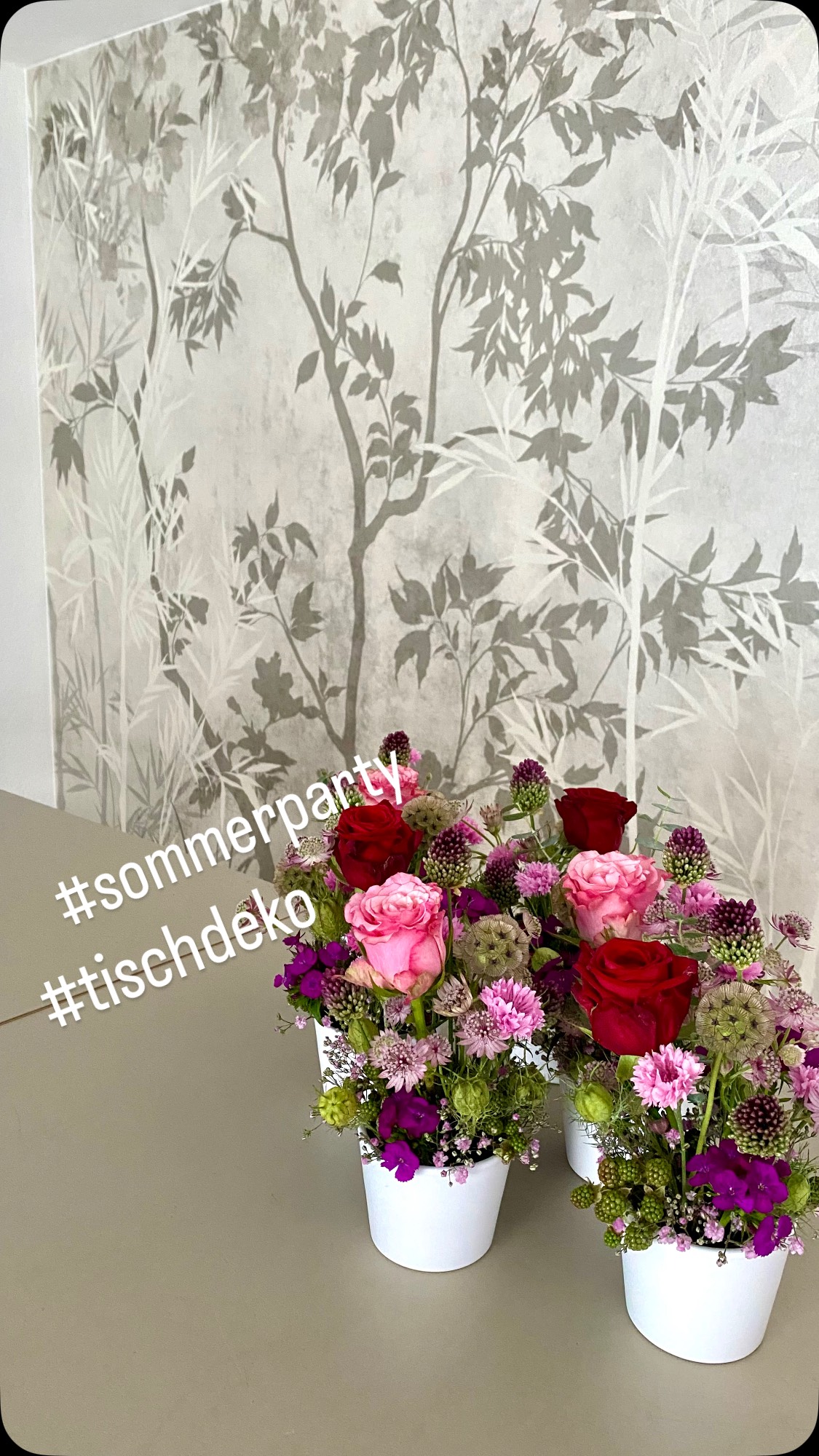 #floristin #dürnten #lokal #grün #tischdekoration #zürioberland #lokal #blumen #lovemyjob #bachtel #atelierblumenstil #floral #florales