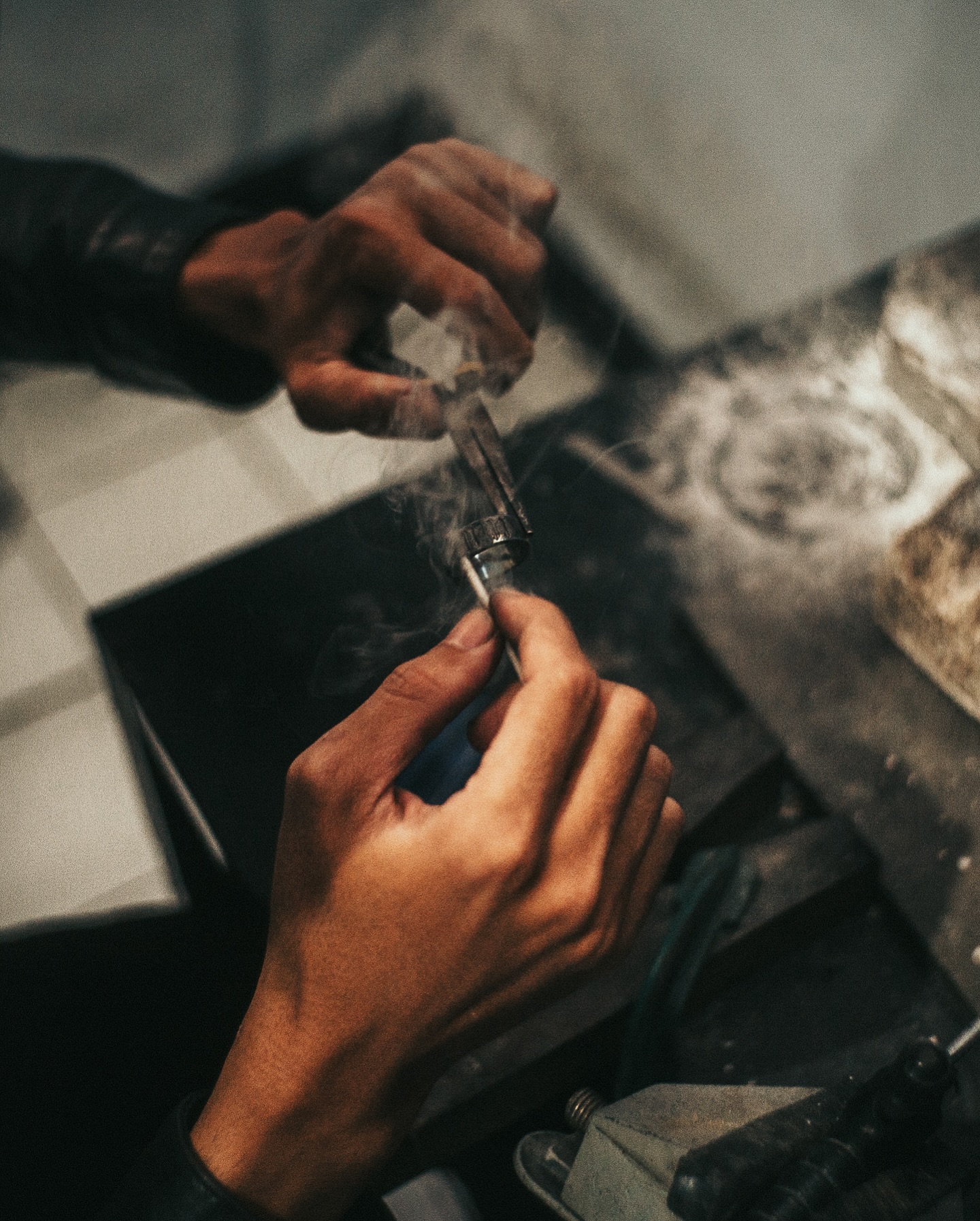 Behind every Iron Clan piece, there’s fire, sweat, and soul.
Every detail is born from hands, not machines. From cold metal forged in fire, shaped with precision and patience, until it transforms into a piece with spirit.
Here, we’re creating something special: Bound by Bloods, a handmade ring born from our collaboration with @benn.kobra 🤝
__
all photos taken by @benn.kobra
__
At Iron Clan Jewelry, every piece is made by hand, with blood and soul. ⚒️
__
WORLDWIDE ORDER:
• www.ironclan.co/shop
• ironclanjewelry.etsy.com
__
INDONESIA ORDER:
• tokopedia.com/ironclanchamber
__
#IronclanJewelry #Ironclanrings
#boundbyblood #gothicjewelry #gothicfashion
#Handmadejewelry #mementomori #gothicrings #skullrings #925silver