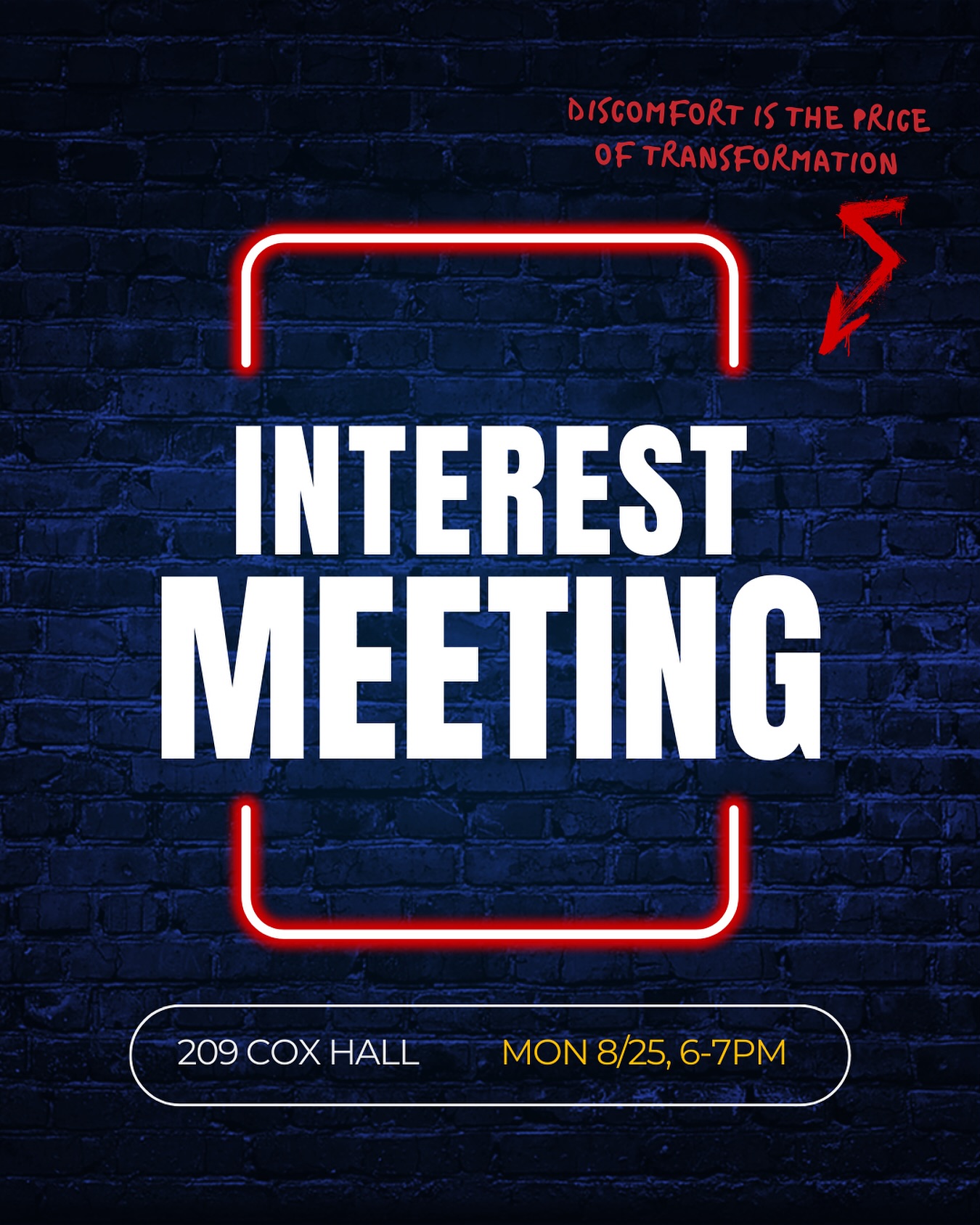 Be there.
🏔️
🏔️
🏔️
🏔️
🏔️
#discomfortzone #discomfortclub #ncstate #ncsu #ncstateoncampus #studentlife #college #collegelife #growth #community #raleighnc