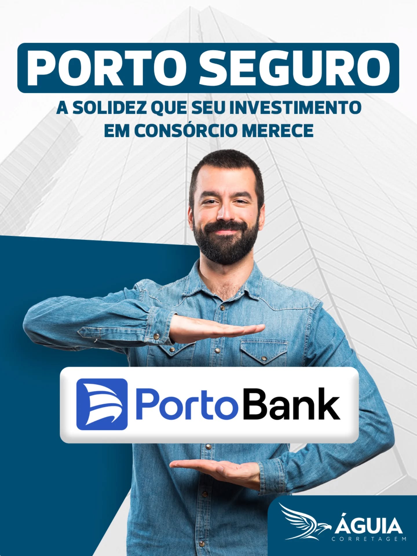 💼 Invista com confiança e segurança!
Com a solidez da Porto Seguro, seu consórcio ganha a tranquilidade que você merece. 🚀
#ConsórcioInteligente #PortoSeguro #PortoBank #ÁguiaCorretagem #InvestimentoSeguro