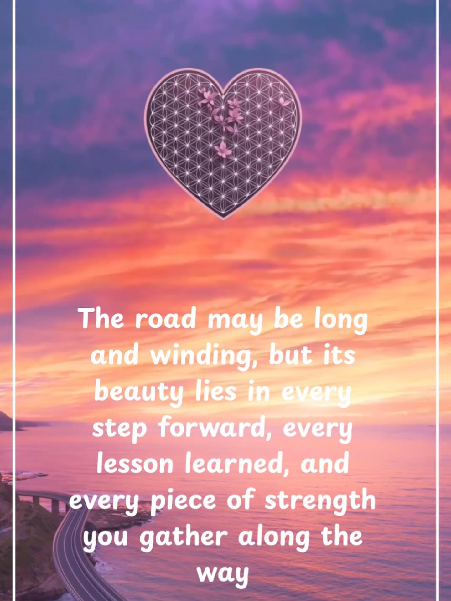 🦋 Life’s journey isn’t always straight or easy. The
road can twist and turn, taking us through moments we never expected.
But within each step forward lies beauty, in the lessons, in the growth, and in the strength we discover within ourselves.
Every challenge carries a gift. Every step holds meaning. And every piece of strength we gather builds us into who we are meant to become.
Keep going, even when the path feels long, because every part of it is shaping you into something more beautiful than you can see right now.
#keepgoing #strengthinthejourney #EmbraceThePath #BeautifulLife