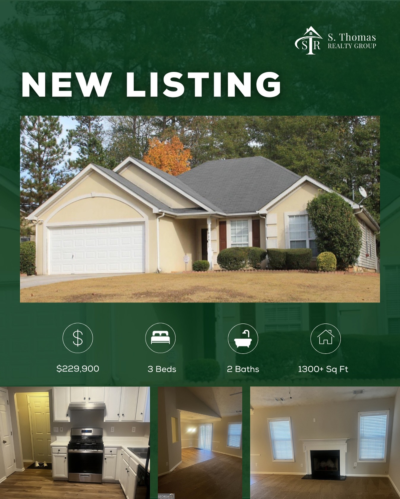 🚨JUST LISTED 🚨
Welcome to your next home in the heart of Lithonia! This well-maintained property offers spacious living, a functional layout, and a quiet, established neighborhood — the perfect canvas for your personal style.
✨ 3 beds | 2.5 baths
✨ Open and airy living spaces
✨ Private backyard for relaxing or entertaining
✨ Convenient to shopping, schools & I-20
Whether you’re upsizing, relocating, or ready for a fresh start — this home checks the boxes.
Contact @jamesbwattsrealty for more info!
#atlantarealestate #newlistings #georgiarealestate #newhomebuyer #realestateforsale