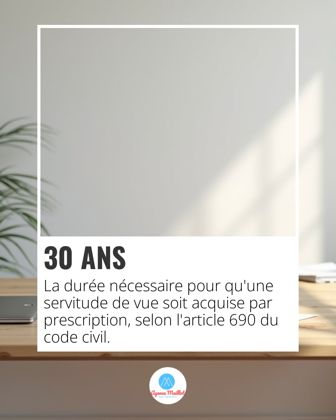 🔍 Saviez-vous qu'une servitude de vue nécessite 30 ans d'usage continu pour être acquise par prescription ?
Cette règle, issue de l'article 690 du code civil, est cruciale pour éviter les conflits de voisinage. Lorsqu'une fenêtre est ouverte sur un mur mitoyen sans consentement, cela peut entraîner des tensions juridiques significatives. 🤔
Dans une récente affaire, un copropriétaire a découvert que ses voisins avaient remplacé des jours translucides par des fenêtres transparentes, violant ainsi son droit à la vie privée. Bien que la cour d'appel ait initialement rejeté sa demande, la Cour de cassation a rappelé l'importance de prouver une vue transparente dès le départ et un usage continu de 30 ans. 📚
Comprendre ces nuances légales peut vous éviter des ennuis coûteux et préserver la paix dans votre copropriété. Assurez-vous toujours d'avoir un accord écrit avant de modifier des structures mitoyennes.
#Immobilier
#agencemaillot