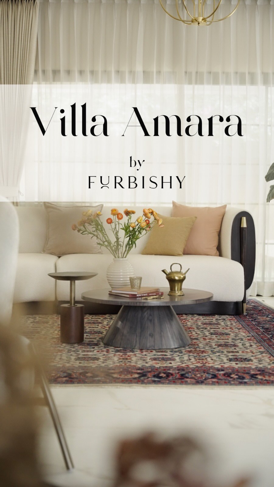 Villa Amara by Furbishy -
This is where heritage and modernity flow seamlessly together. Designed and executed by Furbishy as a full-scale project from civil works to interiors and styling, Villa Amara embodies timeless elegance with a distinct cultural heartbeat.
.
.
.
.
.
#furbishyhomes #furbishyinteriors #ModernIndianInteriors #ModernIndianHomes #LuxuryMinimalInteriors #MinimalistLuxuryDesign #BangaloreInteriors #HyderabadInteriors #SouthIndiaInteriors #IndianMinimalism #LuxuryInteriorsIndia #ContemporaryIndianDesign #MinimalistIndianHome #BangaloreHomes #HyderabadHomes #InteriorDesignBangalore #InteriorDesignHyderabad #BangaloreLuxuryHomes #HyderabadLuxuryHomes #ModernInteriors #LuxuryInteriors #MinimalistInteriors #InteriorInspoIndia #InteriorDesignIdeas #LuxuryHomeInteriors #LuxuryResidentialInteriors
Design & Execution - @furbishyhomes
Videography - @createstories.in
Shoot styling - @theshalomhome
Furniture Design - @struo_living
Furniture vendor partner - @the.flamingolife.furniture
Rugs - @jaipurrugs