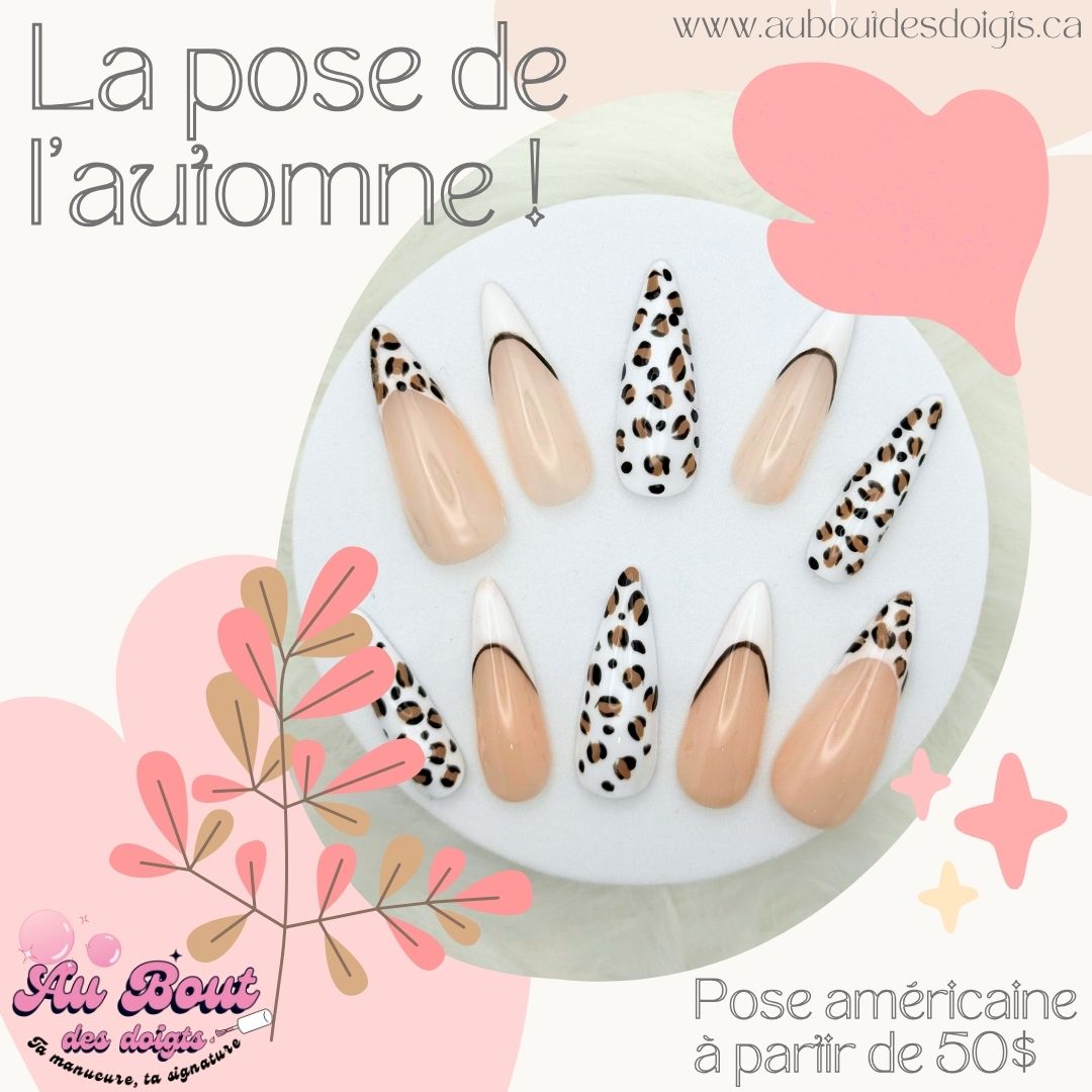 Poses américaine à partir de 50$, prenez rendez-vous ! Soirs et fins de semaine