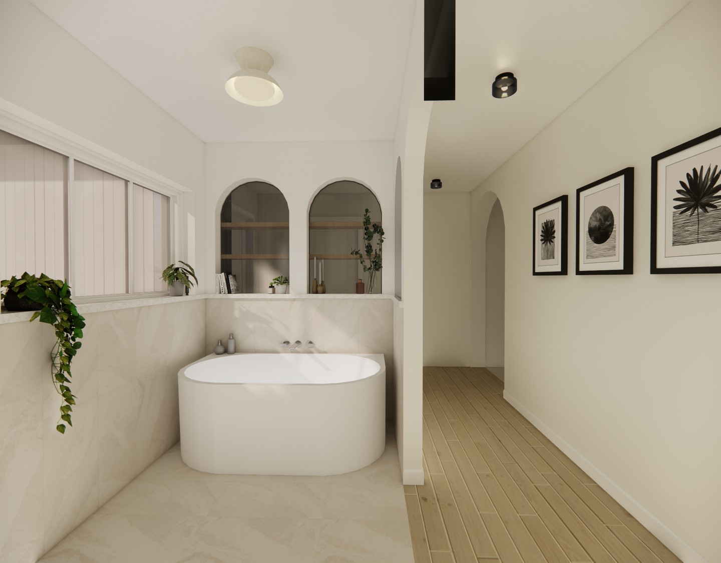 Thrilled with how this in-home spa is coming together — a serene, tailored retreat in the making. Can’t wait to see it come to life this fall.