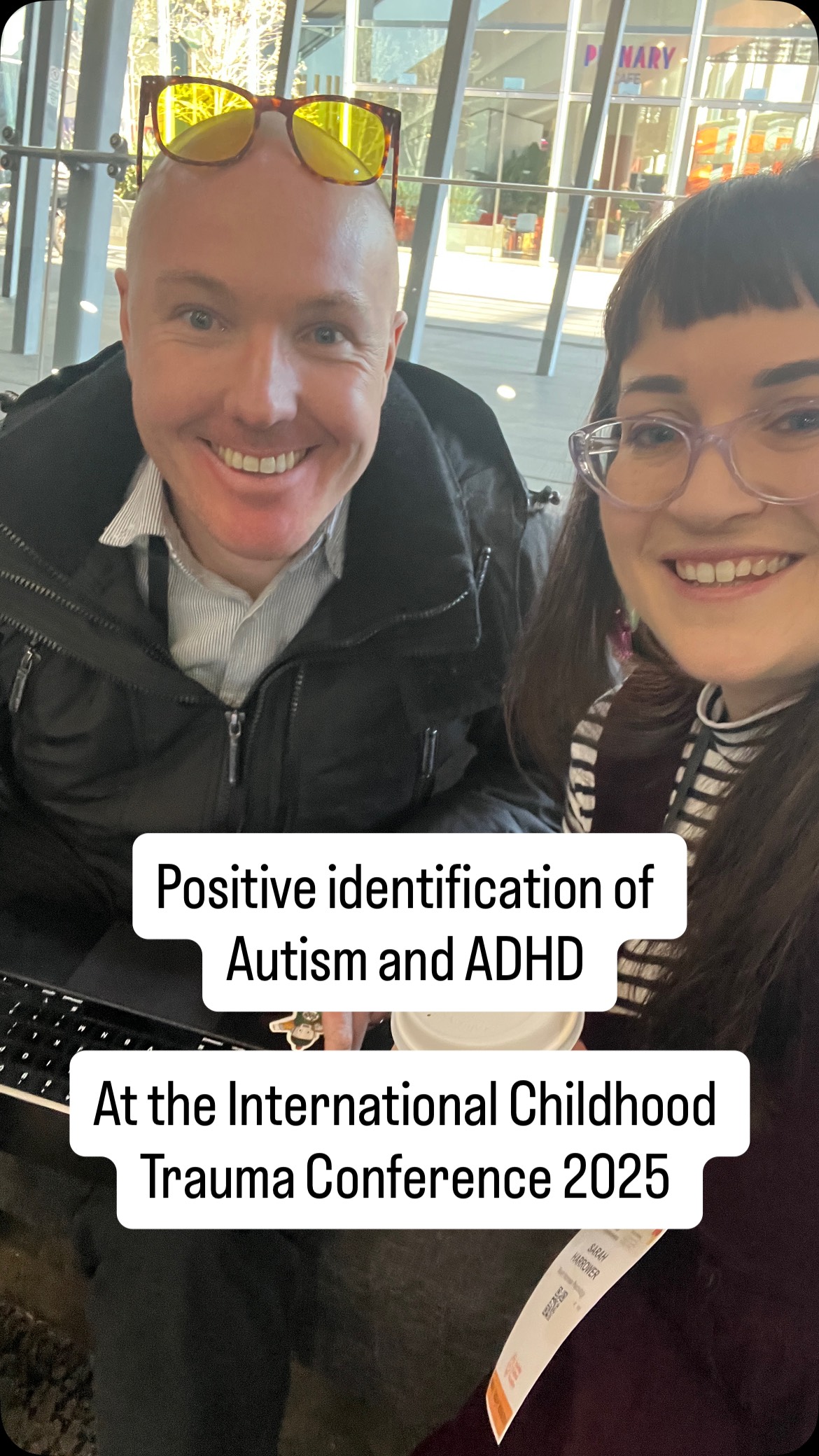 This week Liam Spicer and I presented to the international trauma childhood conference 2025 on the positive identification of autism and ADHD and parents and children.
It was an honour to represent the autistic and ADHD community in a space that is still learning about Neurodiversity affirming culture. We worked really hard to present a session that was affirming and also representative of the communities lived experience.