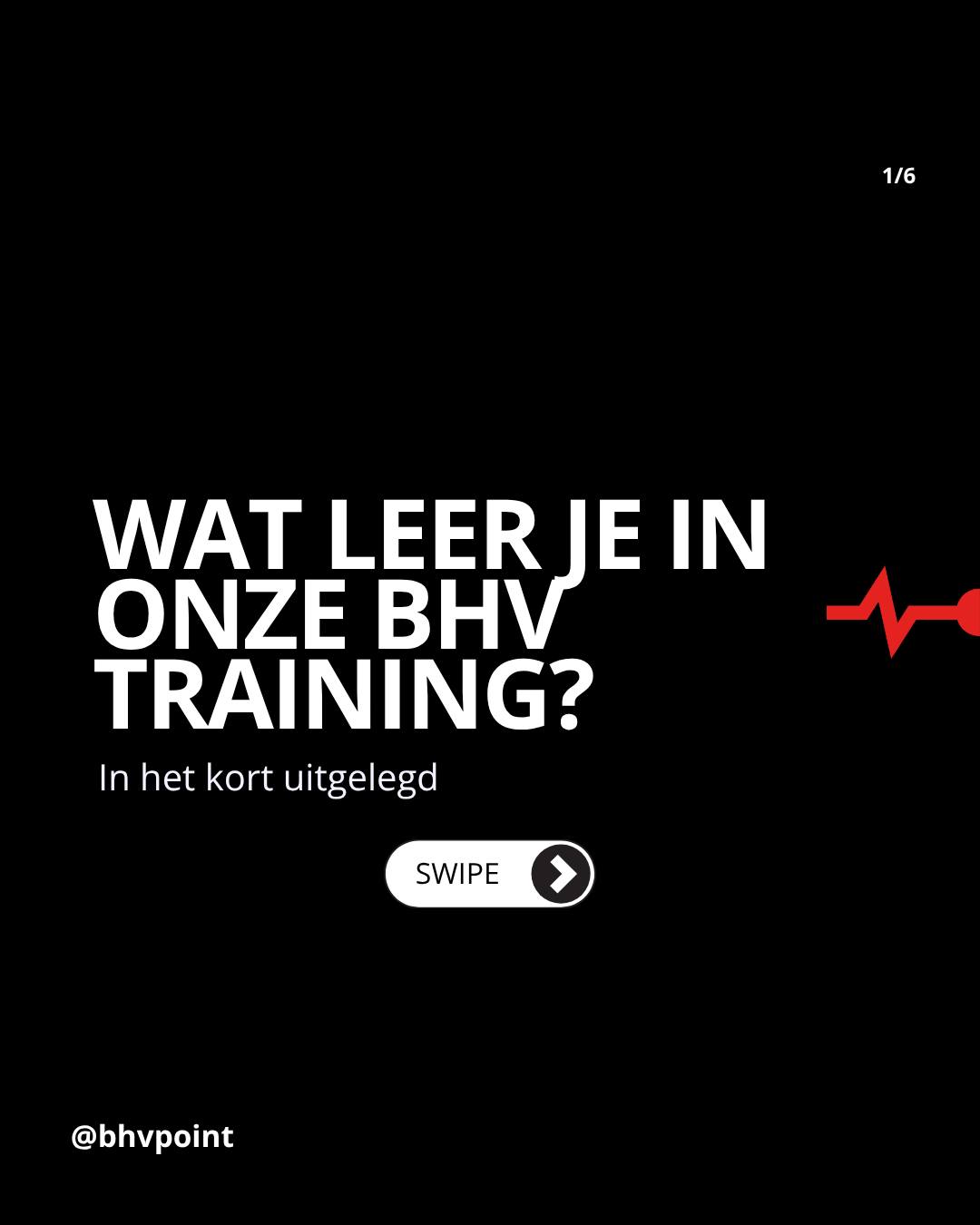 Met deze training kun je levens redden.
BHV is noodzakelijk én verplicht voor elk bedrijf met minimaal 1 personeelslid.
Wat zit er in een BHV training?
→ Reanimatie & AED
→ Brandveiligheid
→ Evacuatie
→ Communicatie bij noodsituaties
Elk bedrijf is natuurlijk weer anders. Daarom nemen we altijd eerst contact op en passen we het aan naar de situaties die in jouw bedrijf vaker kunnen voorkomen.
Neem contact op voor meer informatie.
#BHVpoint #BHV #reanimeren #BHVcursus #BHVtraining #levensredden