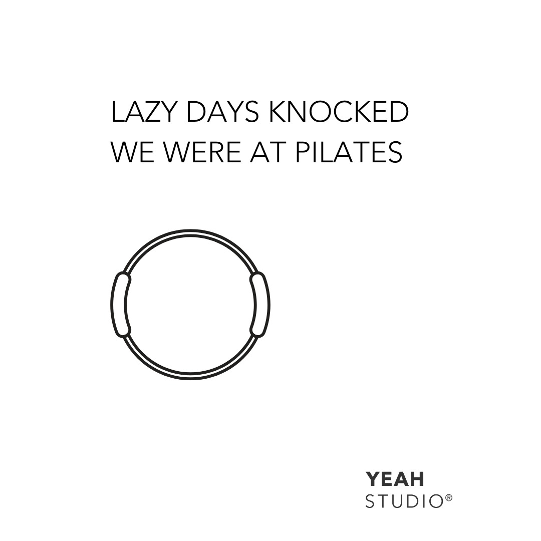 lazy days knocked. we were at pilates. lazy days: denied entry. 🚷 find us sweating, stretching, meditating & living longer instead. ✨ pilates = longevity unlocked. 🔑 save this post for the next time lazy days knock. #longevity #pilateslife #BarreWorkout #PilatesLife #pilateslife #yeahstudio.berlin #consistencyiskey #fitnesslifestyle#healthygirl #noexcuses