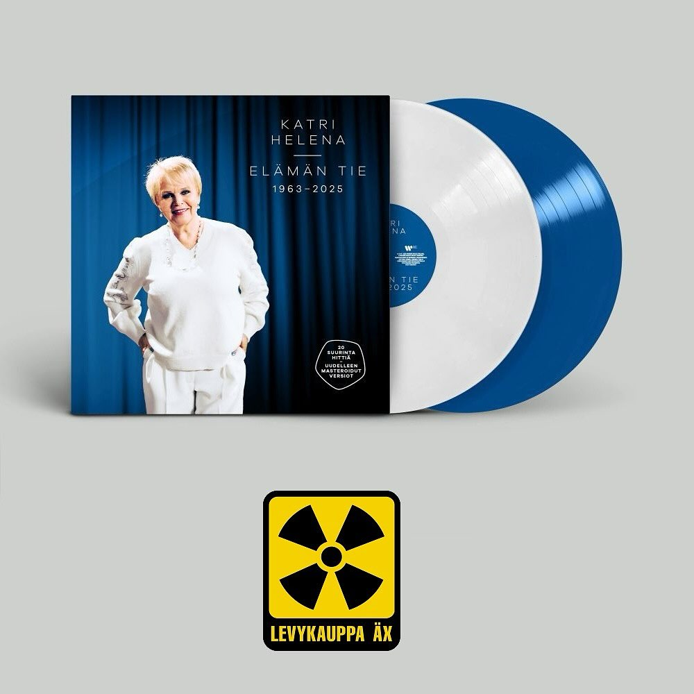 Elämän tie -kokoelmaa myynnissä Levykauppa Äxässä, sekä tuplavinyylinä että tupla-cd:nä. Varaamalla levyn noudettavaksi Äxän kivijalkaliikkeestä säästät postikulut.
https://www.levykauppax.fi/artist/katri_helena/elaman_tie_1963_2025/#1125492