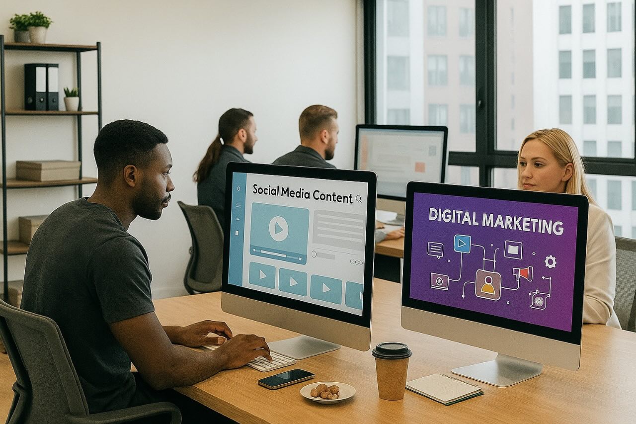 Somos a Topz Mídia 🚀
Ajudamos empresas a crescer no digital com criação de sites, gestão de redes sociais, tráfego pago e identidade visual.
☎