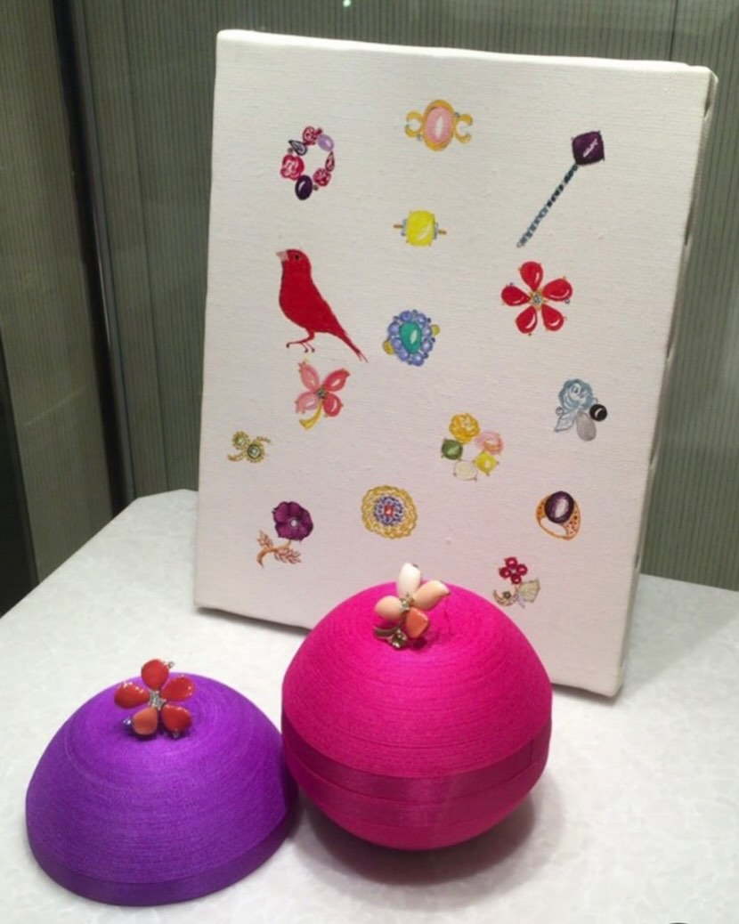 #kojimitani
#display
#coral
#diamond
#brooch
#minamiaoyama
#南青山
#tokushima
#徳島