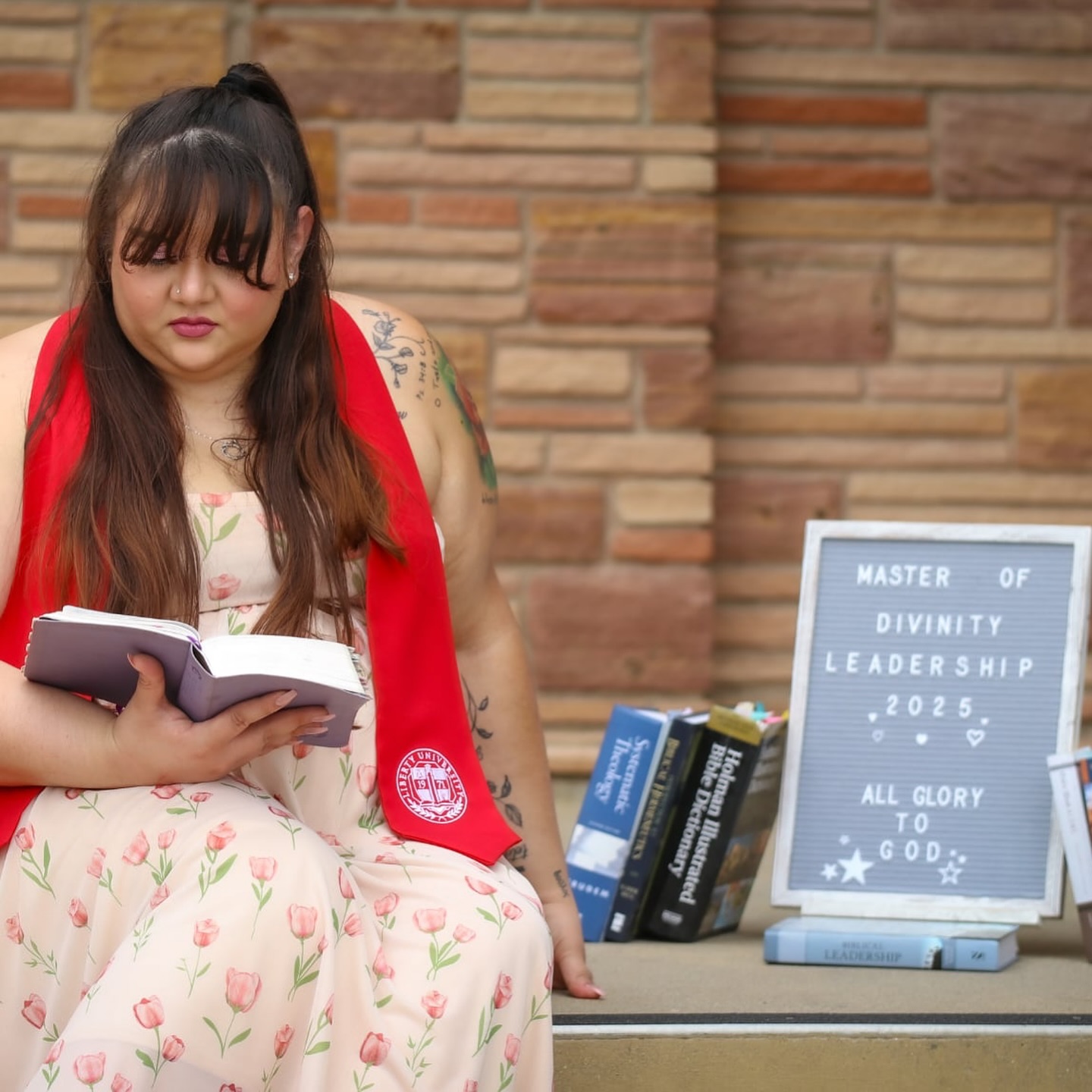 Hello! Allow me to introduce myself. I’m Elizabeth Christine & this ministry is my passion. I have been going to school for Christian Leadership for an accumulative of about 8 years and just recently finished my Master of Divinity Leadership program at @libertyuonline . The Lord has called me to this ministry & I plan to submit to the Holy Spirit & be a good steward of the finances and knowledge. It’s been quite the journey, my friends but I am so excited to minister to those the Lord appoints as my audience through this ministry. I pray that we will truly feel& acknowledge the hope found in the gospel despite the hurt of this world & that we will not only endure by His grace, but thrive!
I always knew I wanted to teach God’s Word & have my own ministry- in high school I had a moment when I was sitting on my couch & @joycemeyer was on @tbn & I remember thinking that’s what I want to do with my life. I didn’t really have a niche at that point but when my mom passed I knew I wanted to help others who are hurting in a similar way I was. It’s been quite the journey of healing. When I decided to go back to school I went for education but that felt too “safe” for me so I prayed about it & made the phone call to ask what degree would help me on the road to having and leading my own ministry one day kind of like what Joyce Meyer does & that was the day I changed my degree to Christian Leadership & felt the Lord’s peace. I pray to always stay humble & remember that I am the Lord’s doulos.
Now that my education is complete I plan to finally work diligently on this Ministry that serves to glorify the Lord & speak His Truth while honoring the memory of my momma.
In addition to being this ministry’s leader, I am a wife, fur mama, & caregiver to my grandma who deals with dementia. I’m just a girlie pursuing the Lord and His will while trying to maintain a home for my hubby, grandma, & my dad. I’m really a hot mess express clinging to the Lord with dear life as He leads me in this crazy chaotic life Here’s a little glimpse into it. Ending with the woman that raised me to love Jesus with some flashbacks of the little girl who dreamed of more in between. ♥️