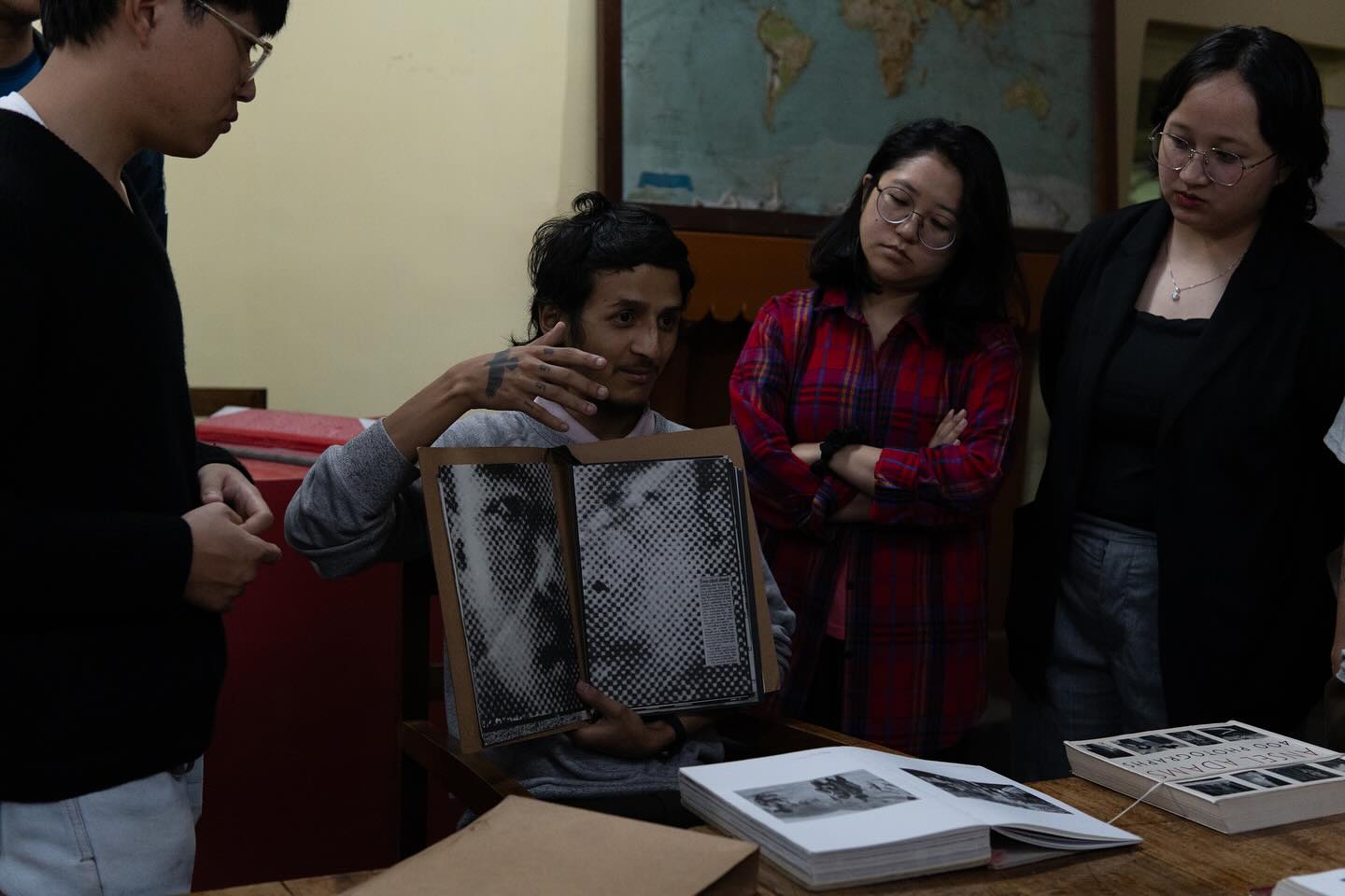 Celebrating World Photography Week 2025
It was a busy and exciting week for us at The Confluence Collective, as we curated multiple events across Kalimpong, Darjeeling, and Sikkim to celebrate World Photography Week. Running from August 16th to 19th, with World Photography Day on the 19th, we successfully collaborated with local partners whose support helped make these events both meaningful and impactful.
Pop-Up Photobook Library / Darjeeling
16th of August 2025 - Deshbandhu District Library, Darjeeling
The Confluence Collective, in collaboration with @darjeelingreads and @sabaikosaanolibrary , organized a Pop-Up Photobook Library at the Deshbandhu District Library. The initiative aimed to create a reflective and interactive space—inviting visitors to slow down and engage deeply with a curated collection of photobooks.
The selection of photo books was thematically centred around questions of conflict, identity, gender, and belonging, offering a quiet yet powerful medium through which to explore complex social narratives.
It was heartwarming to witness members of the community both young and elderly engaging with the collection, flipping through pages, and pausing to reflect. These moments of quiet interaction affirmed the power of visual storytelling in fostering empathy and dialogue.
At the core of this effort is our continued commitment to collaborating with local partners to curate inclusive and safe spaces where meaningful conversations can emerge. Events like these remind us of the value of community, storytelling, and the shared act of reading and reflection.
Photo : @brihatrai @adarsh_rai_0_0_