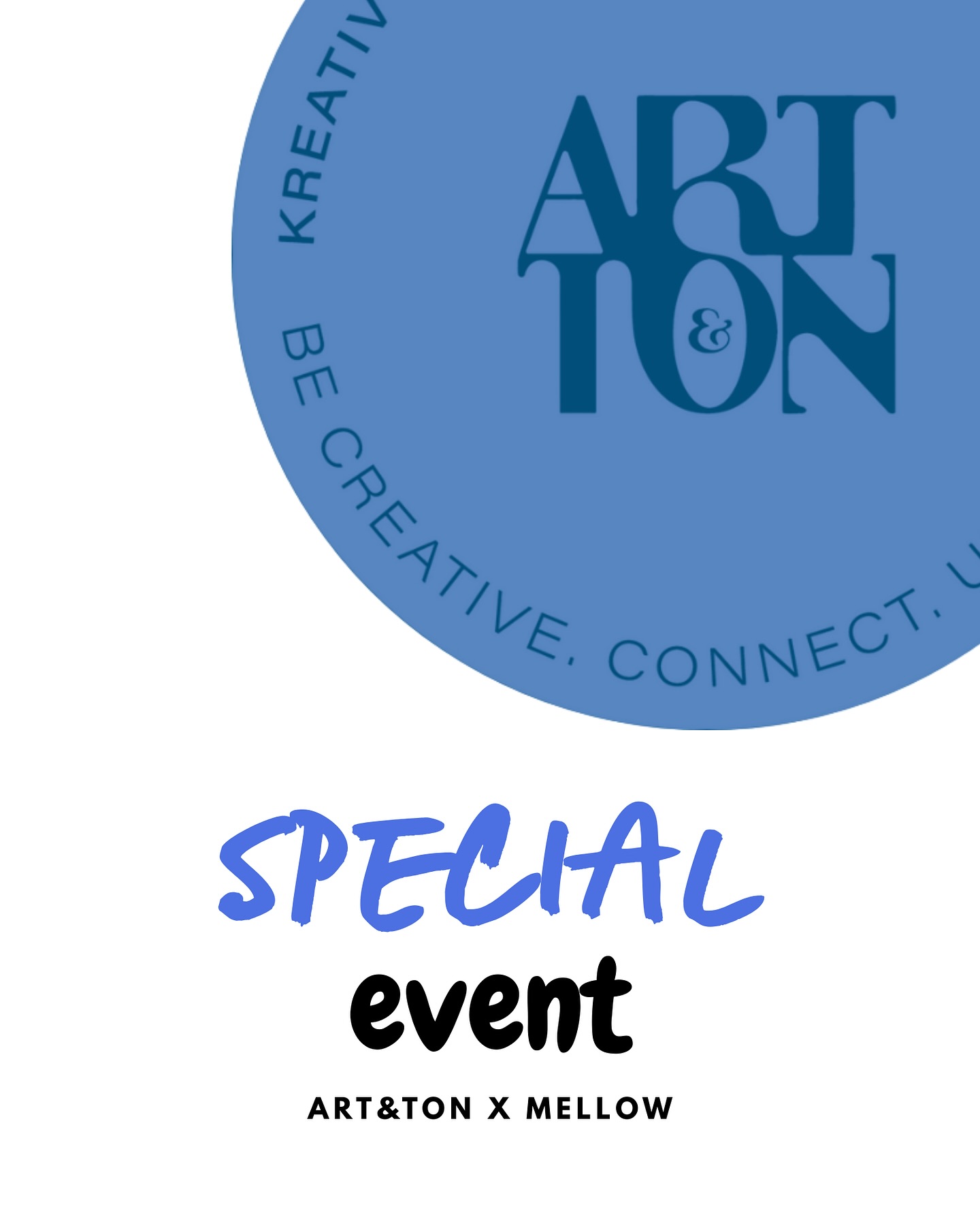 Brunch & Brush - Kreativ brunchen mit Stil
Lasst euch von frischem Brunch und Pottery-Painting verzaubern!
Freut euch auf einen Vormittag voller Genuss, Kreativität und gemütlicher Atmosphäre - wir kümmern uns um den Rest.
Euer ART&TON x MELLOW Team
Bitte melde uns deine Auswahl bis am 13.10. per Mail oder Instagram Nachricht.
Noch Fragen? Schreib uns einfach!
#artundton #brunchundbrush #keramikkunst #keramikevent #kunstundgenuss #creativity #creativevibes #ceramicart #paintingparty #paintingevents #kunstliebe #kreativität #funevents #community #artevent #diy #kunstmachen #instaart #instalover