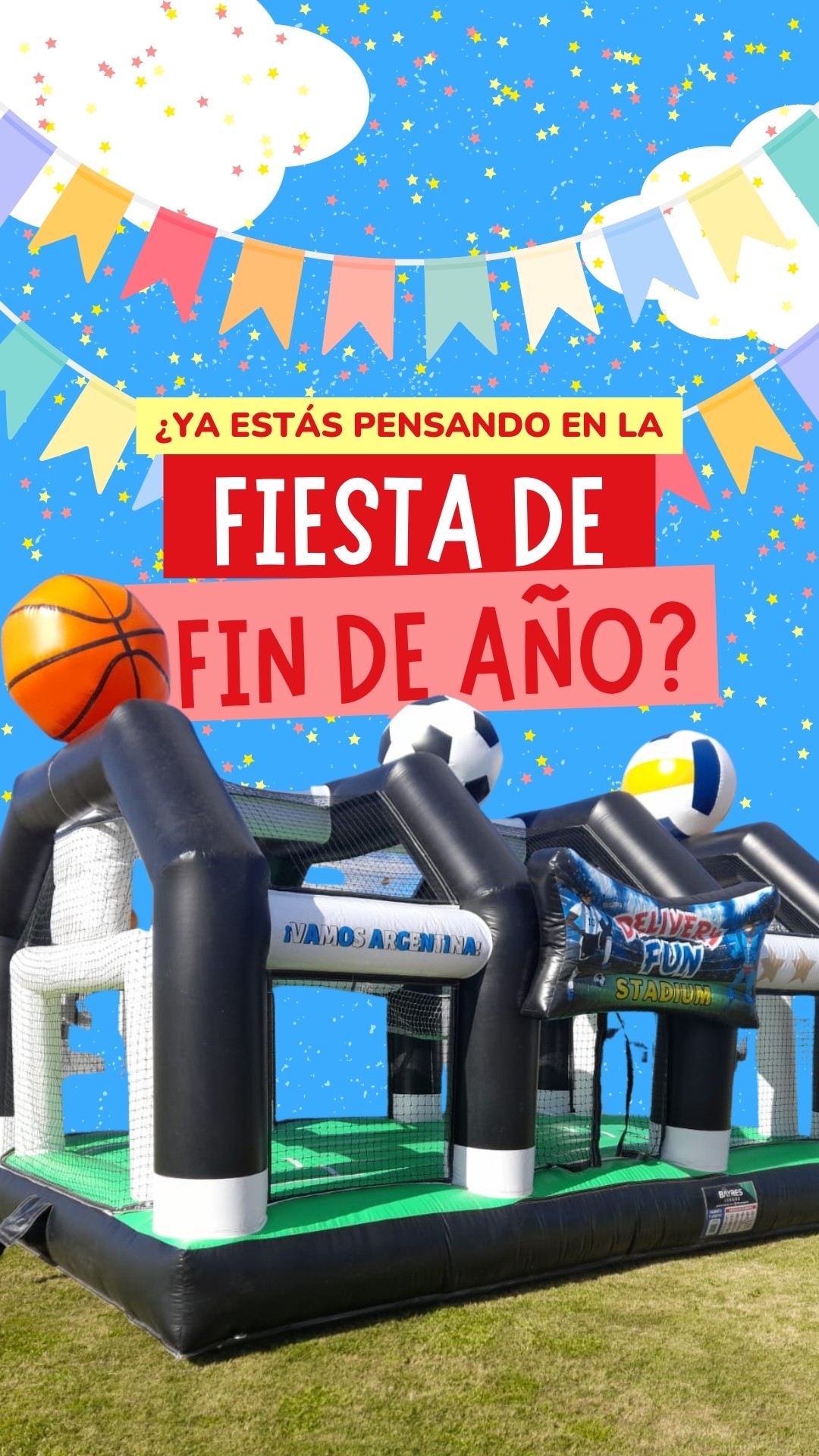 🎉 ¿Ya estás pensando en el cierre del año?
Sea un Family Day, una fiesta para tus alumnos o un evento institucional… Delivery Fun lo convierte en una experiencia inolvidable.
💬 Nos eligen escuelas, empresas, clubes y municipios que quieren cerrar el año con alegría, sin estrés.
📲 Pedinos tu propuesta sin compromiso
#fiestadefindeaño #findeaño #deliveryfun #eventoscorporativos #egresaditos2025 #familyday #cierredeaño #fiestasinfantiles #eventos