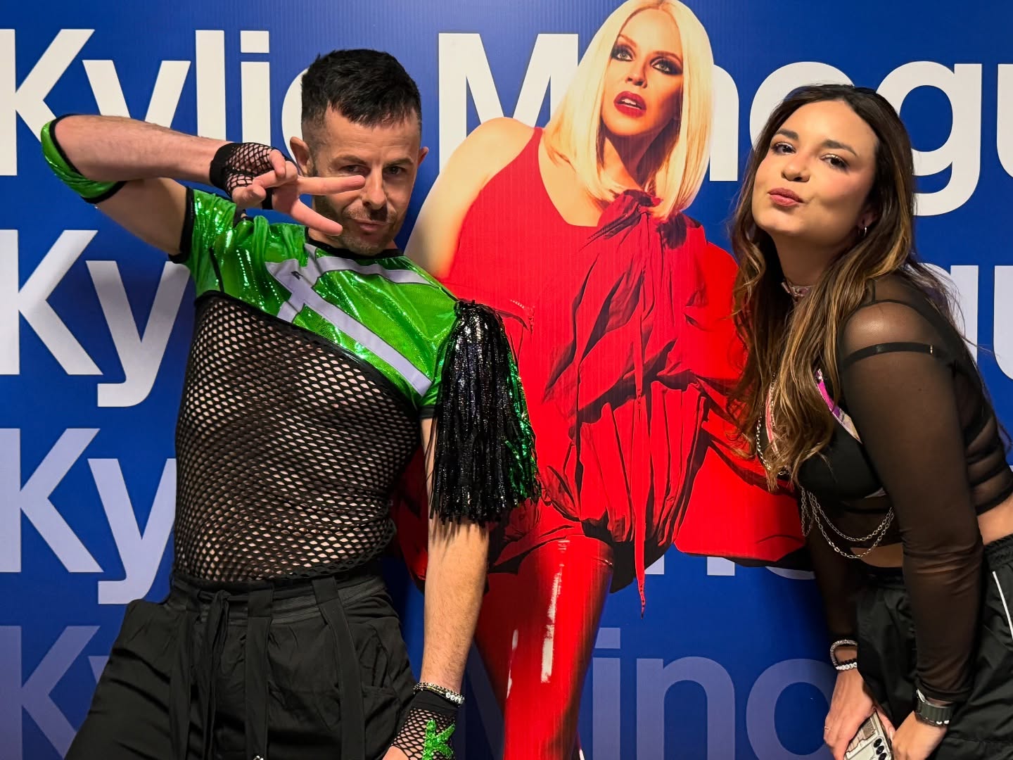 Tension in Bogota was next level! The show has evolved since Australia and she is on fire. Colombianās went crazy for her. In My Arms was a bonus!! @kylieminogue #bogota #tensiontour #bucketlist #popqueen #kylie #wow #livemusic #movistararena