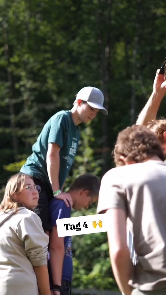 #Tela25 #recap Tag 4:
Jesus - das einzig wahre Fundament, international games, Floße bauen und Gebetsabend 🙏🙌