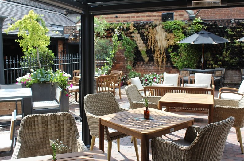 Another refurbishment completed just in time for the final bank holiday weekend of the year. And what a summer it has been!
Many of our customers have seen a year on year growth across their business, helped by investing in their outdoors with good design, new furniture, accessories including heaters, planters, cushions and blankets and cover solutions ensuring external spaces can be utilised all year round and regardless of the weather.
If you would like help designing and furnishing an outdoor space, please get in touch and our team of experts will be on hand to help.
#commercialfurniture #contractfurniture #hospitalitydesign #pubdesign #restaurantdesign #hoteldesign #umbrella #awning #pergola #roofsystem #retractableroof