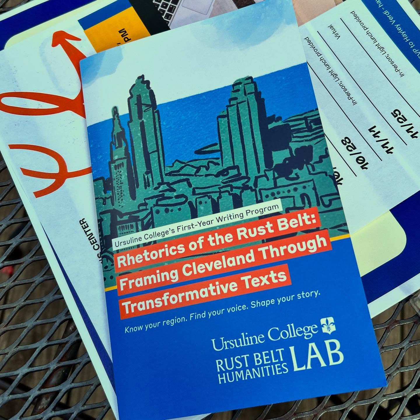 Looking forward to a new semester of “Rhetorics of the Rust Belt.” Know your region. Find your voice. Shape your story. Thank you to the Teagle Foundation for their generous support of our Rust Belt Humanities Lab. Here’s to a great fall! 🍂 📚 ✏️