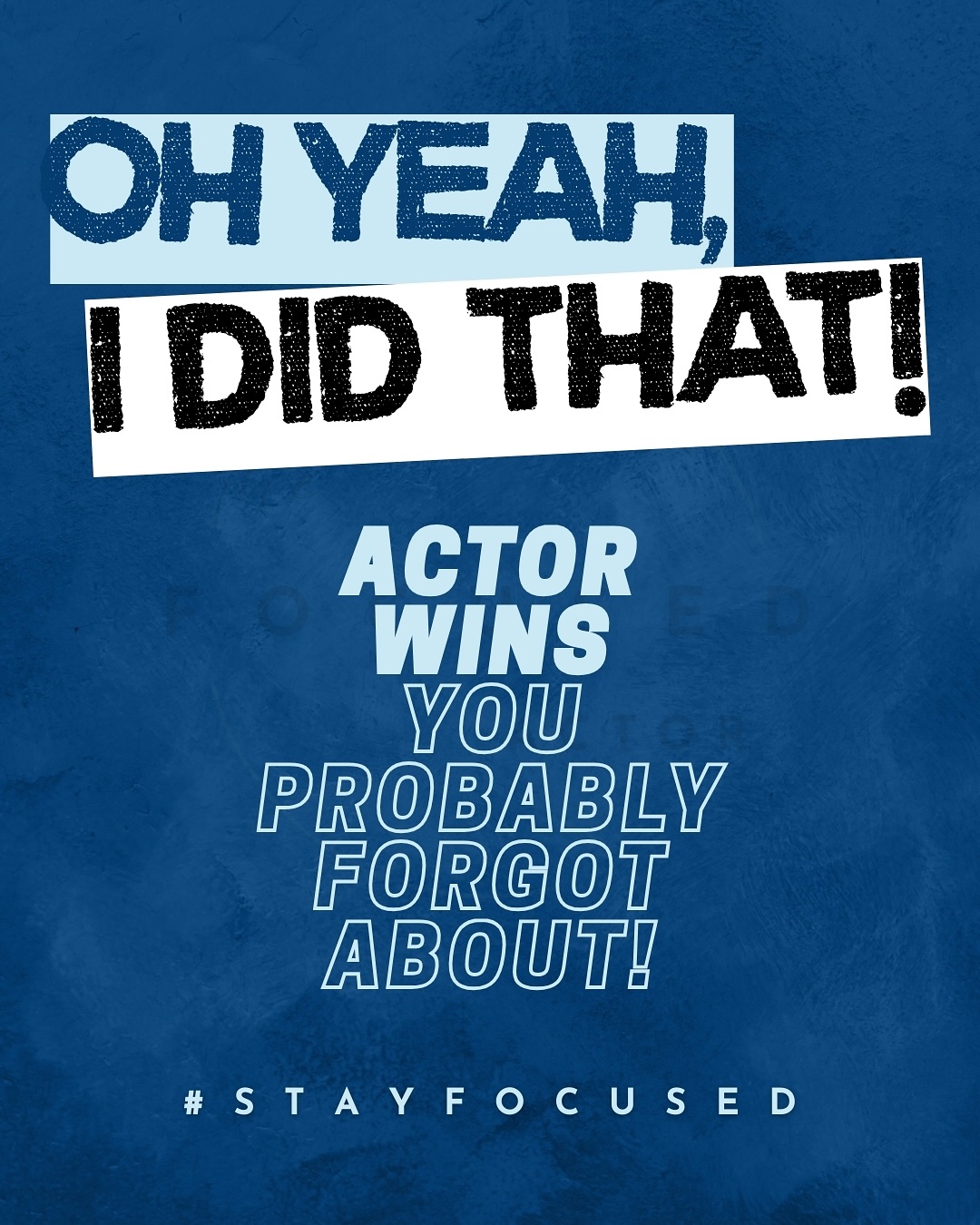 Okay! So, you’re not “there” yet…but you