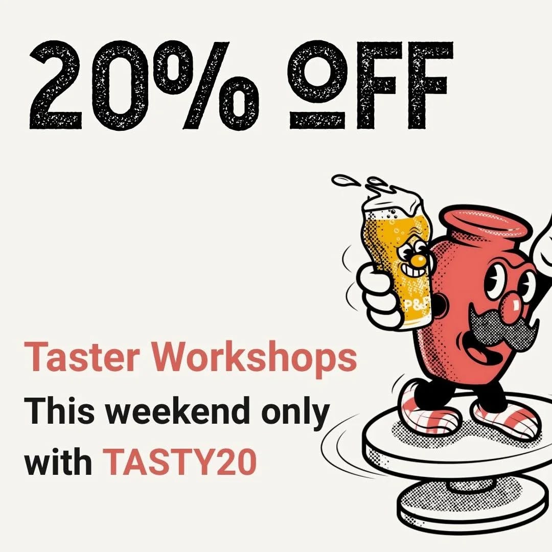 Pottery workshops available in September and November so book now to take advantage of this great.pffer
www.potteryandpints.co.uk