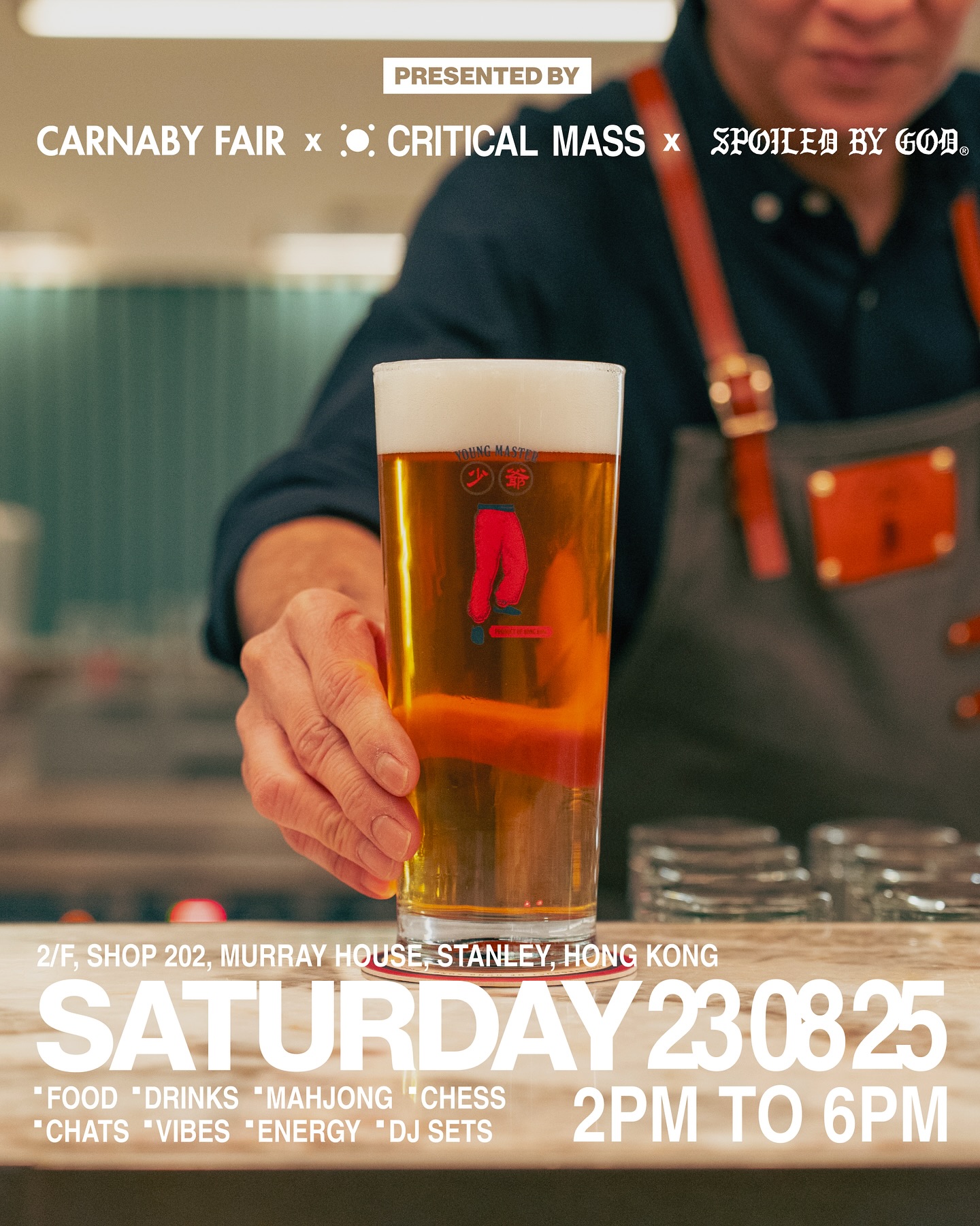 Let’s make the party bigger! A huge shout-out to our beer partner and sponsor, @youngmasterales, for supplying a range of craft beers on tap throughout the festival—a total hit in this hot weather! Come try their creative 🇭🇰 flavors, like the Cha Chaan Teng Sour, Hong Kong Beer, and Jade Scorpion! Come through to our T-1 house party today and try some beer taster at #MurraySummer!