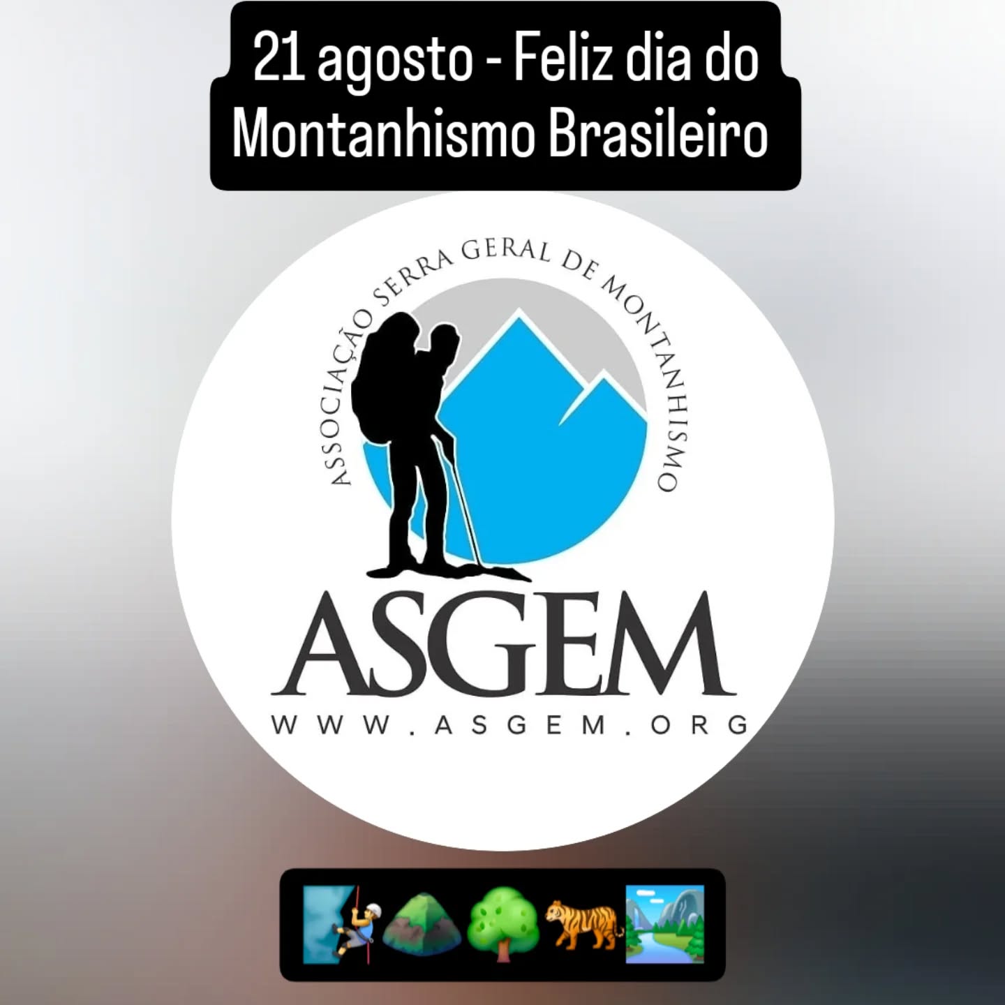 As montanhas que formam a "Cordilheira da Serra Geral" são um verdadeiro ecossistema vivo e complexo... que pela característica escarpada, íngreme e de difícil acesso do seu terreno acabou se mantendo como um dos remanescentes mais bem preservados da Mata Atlântica Primária e Original, que nada mais é do que o bioma mais biodiverso do Brasil e está entre os mais megadiversos do mundo, com mais de 20 mil espécies de flora e cerca de 2.040 espécies diferentes de fauna.
Isso não é pouco, é grandioso e super importante! Proteger tamanha riqueza está na cultura do montanhismo local que a ASGEM contribuiu para consolidar. Os montanhistas são os maiores conhecedores, protetores e defensores desse território, conquistando com protagonismo essa reputação de respeito por mérito e coerência.
Não existe ambientalismo possível, maior, mais real e verdadeiro que esse!
A região precisa reconhecer a sua importância... às vezes parece que as cidades do entorno olham para a Serra como se fosse um borrão, uma mera silhueta contornando a linha do horizonte sem perceber a preciosidade que tem alí ao seu alcance... parece que precisam ver na TV, no Fantástico ou no Globo Repórter para dar o devido valor.
Viva a Serra Geral, sua biodiversidade, geodiversidade, história, cultura e as pessoas que desbravam esse lugar encantador!!!
Feliz dia do montanhismo!!!
Parabéns Família ASGEM!!!