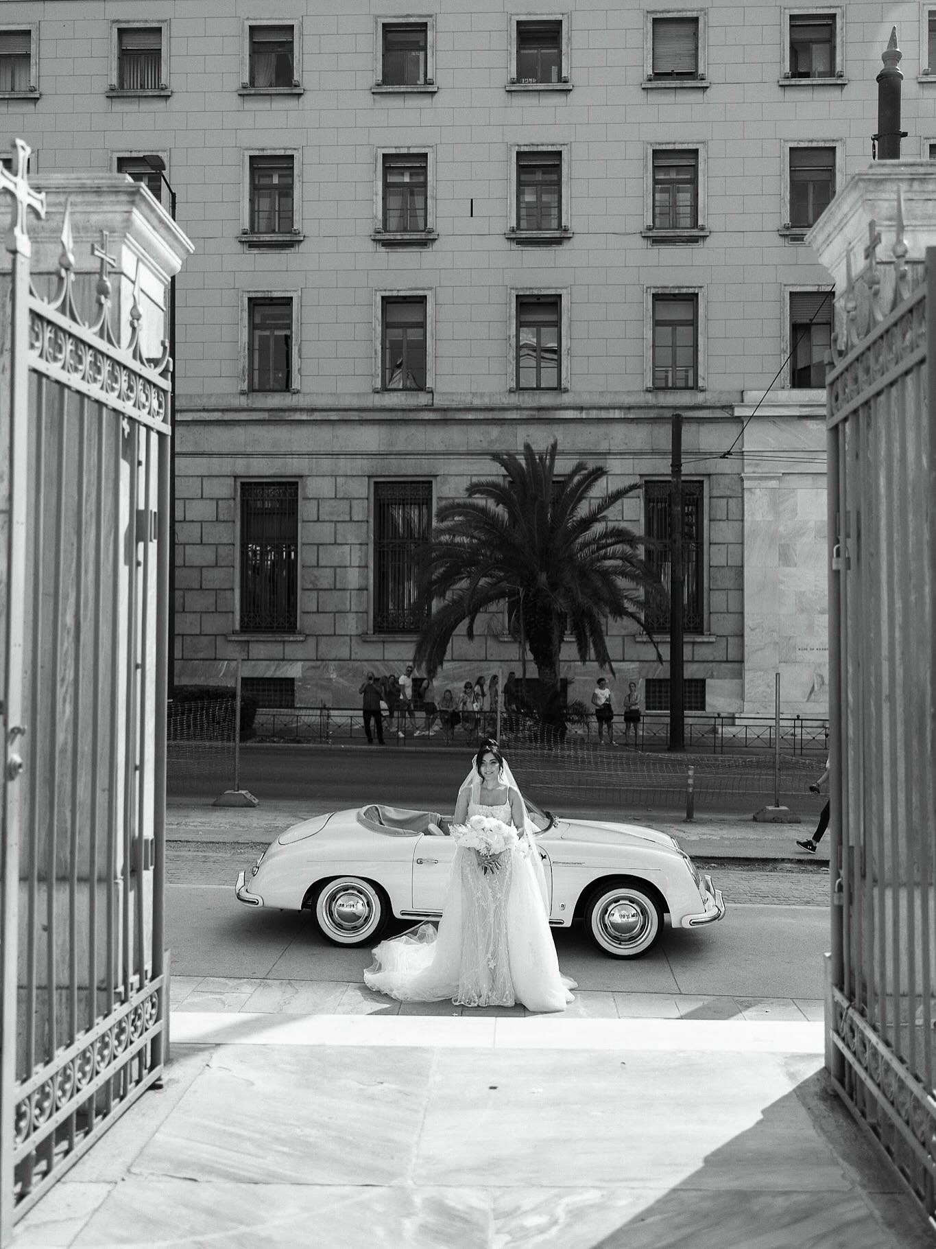 Classic never goes out of style ✨🖤🤍 Yet adding a modern custom overskirt is absolute perfection. Dress from our @martinalianabridal collection with a custom made overskirt. What can we create for you? #1510 #1510dress