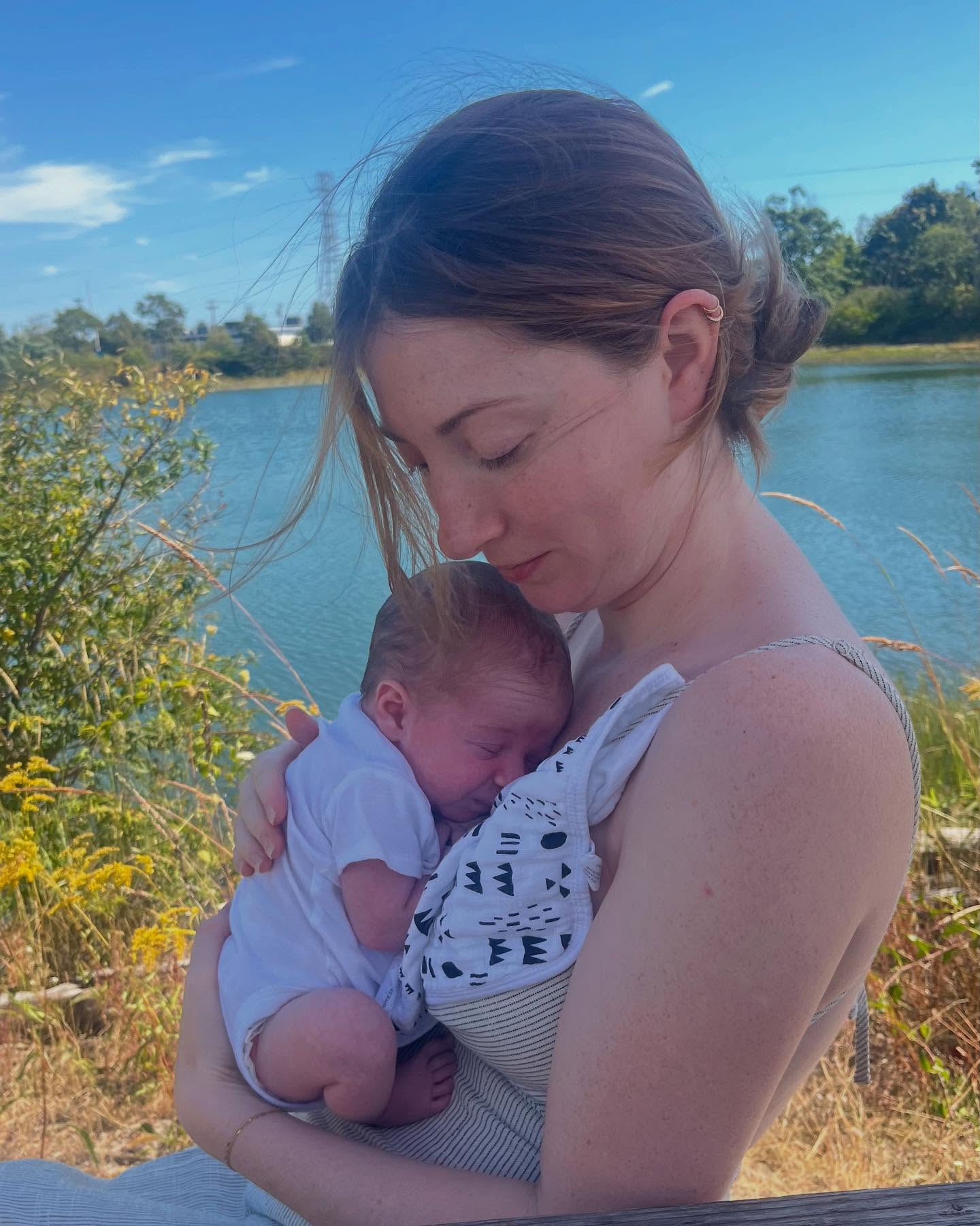 I am very excited to introduce the newest member of the Anneke Magarian Jewelry team, Clark William Magarian! 🥰
So far, his skills include supervising from the comfort of a swaddle, demanding frequent snack and cuddle breaks, and keeping me on my toes with a very flexible schedule. (We will be tackling torch safety soon 😉)
While customs are still paused, I’ll be sharing some brand new ready-made pieces soon!
(Also, please excuse the scrunchy face, some of us were enjoying the sea breeze more than others 😅🌊)